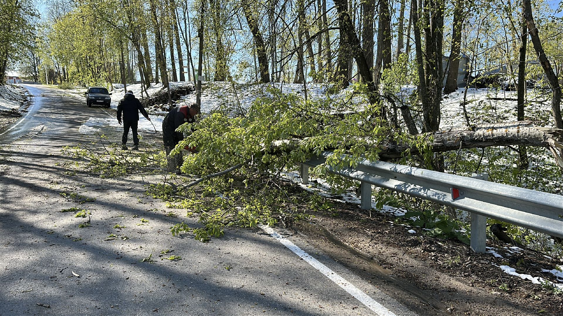 клин, общество, чп, жкх, устранение последствий снегопада,