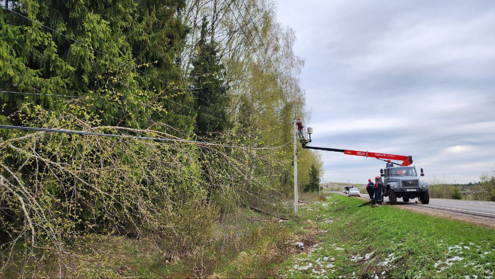 Дмитров, Россети, ЧП, Деревня Гришино,