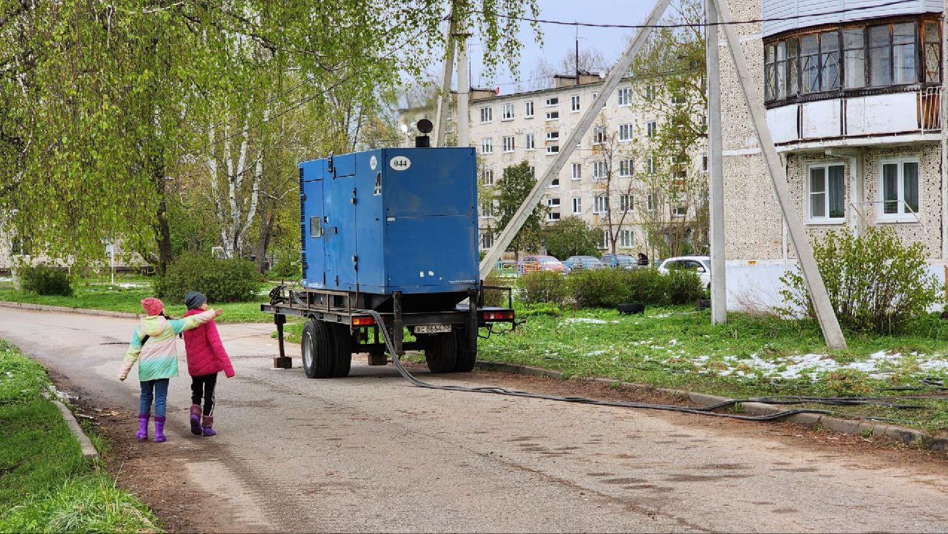 Дмитров, Россети, Поселок Луговой, ЧП,