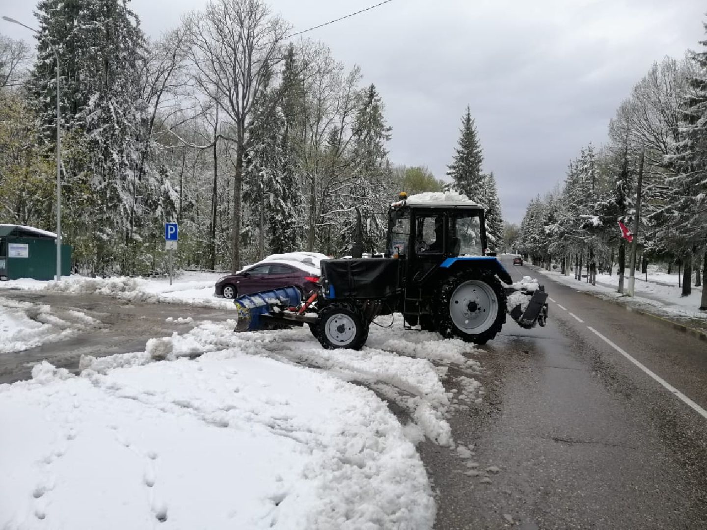 городской округ восход, снегопад, жкх, Засыпало снегом,