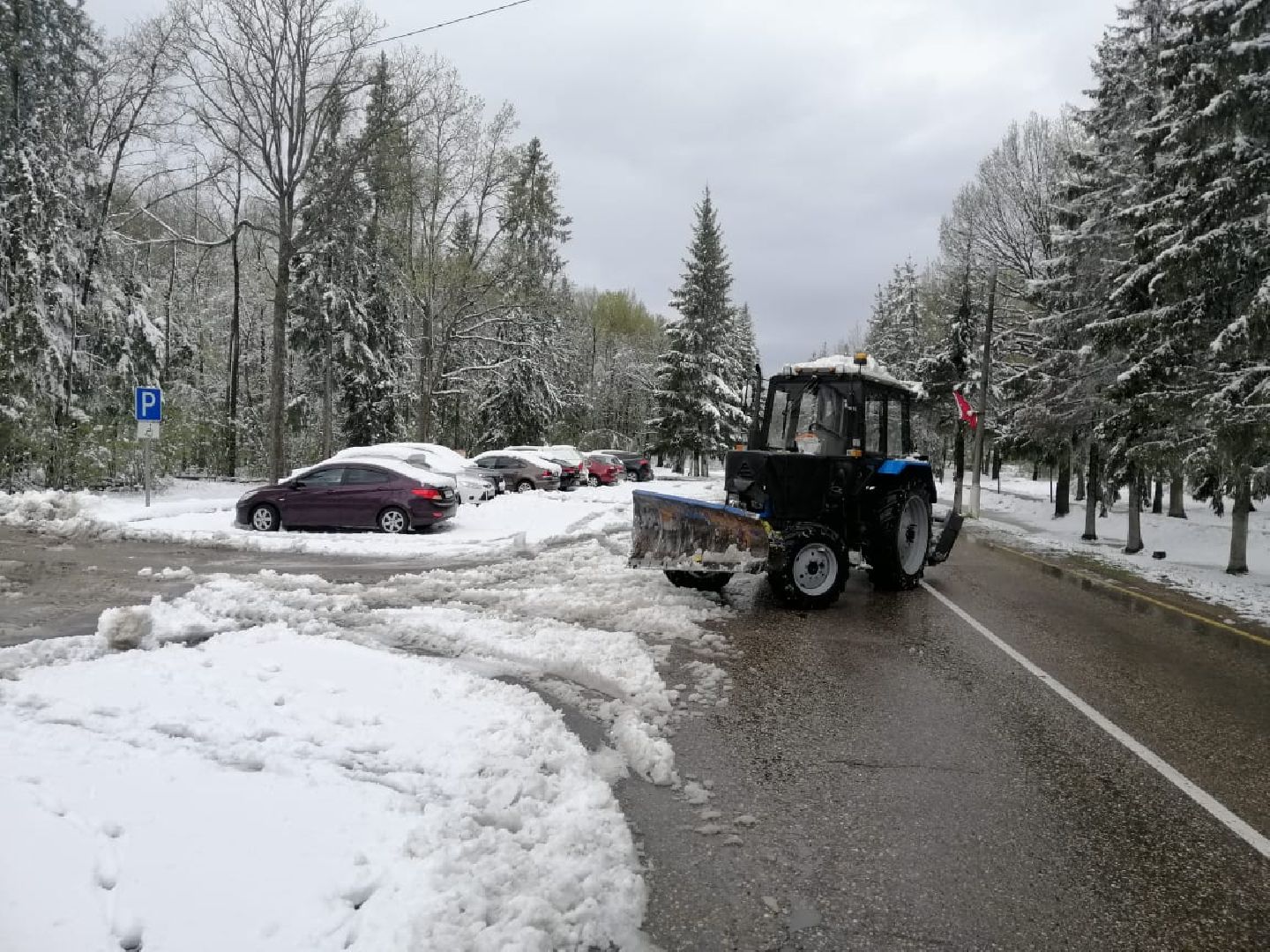 городской округ восход, снегопад, жкх, Засыпало снегом,