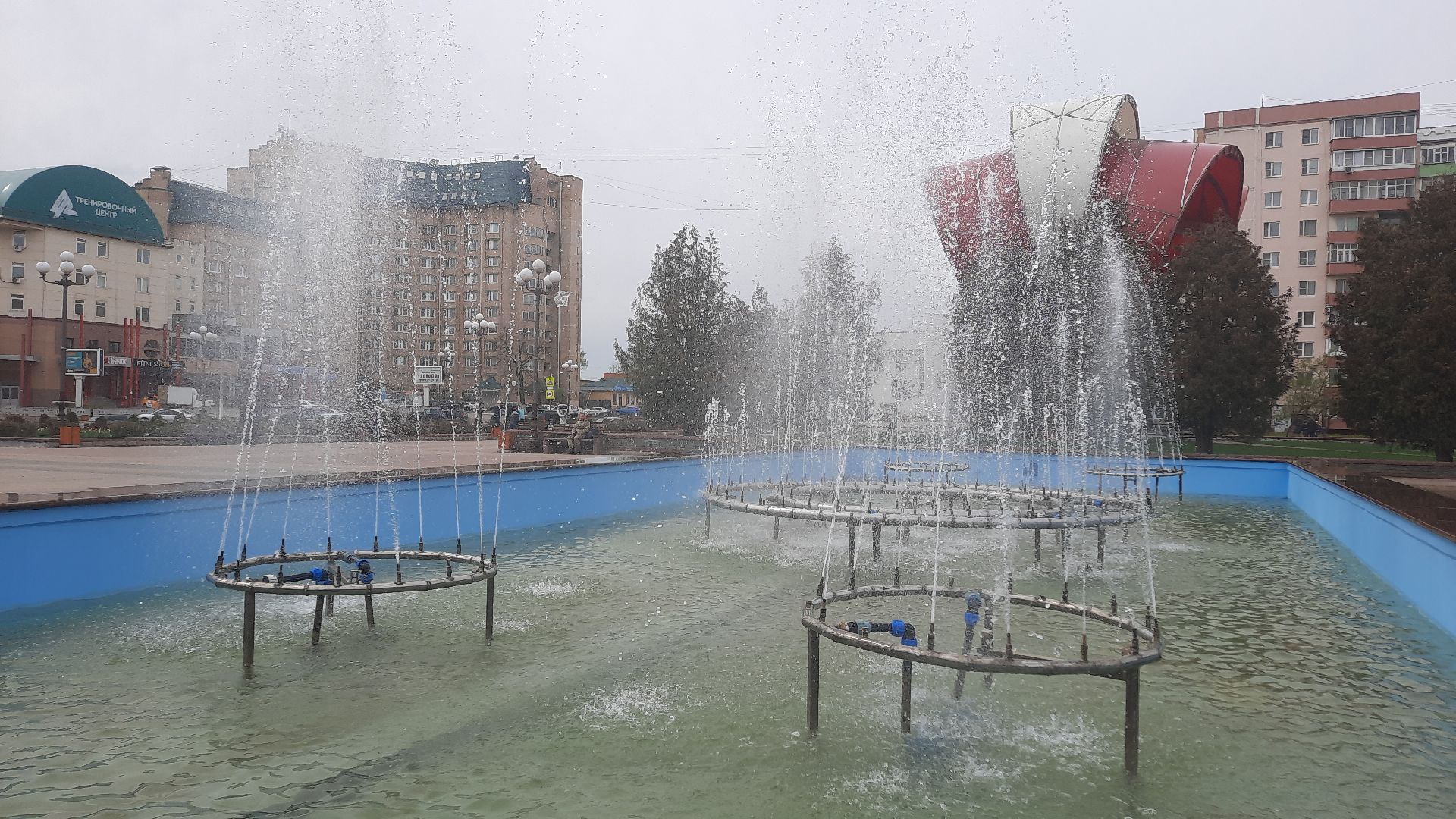 Фонтан, летний сезон, Наро-Фоминск, перемены