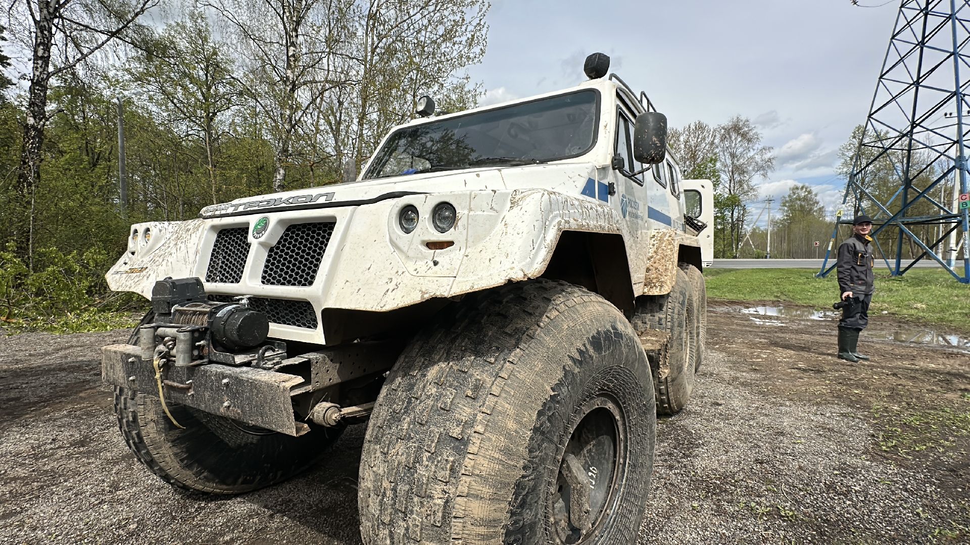 клин, общество, жкх, чп, устранение последствий снегопада, болотоход, эксклюзив,