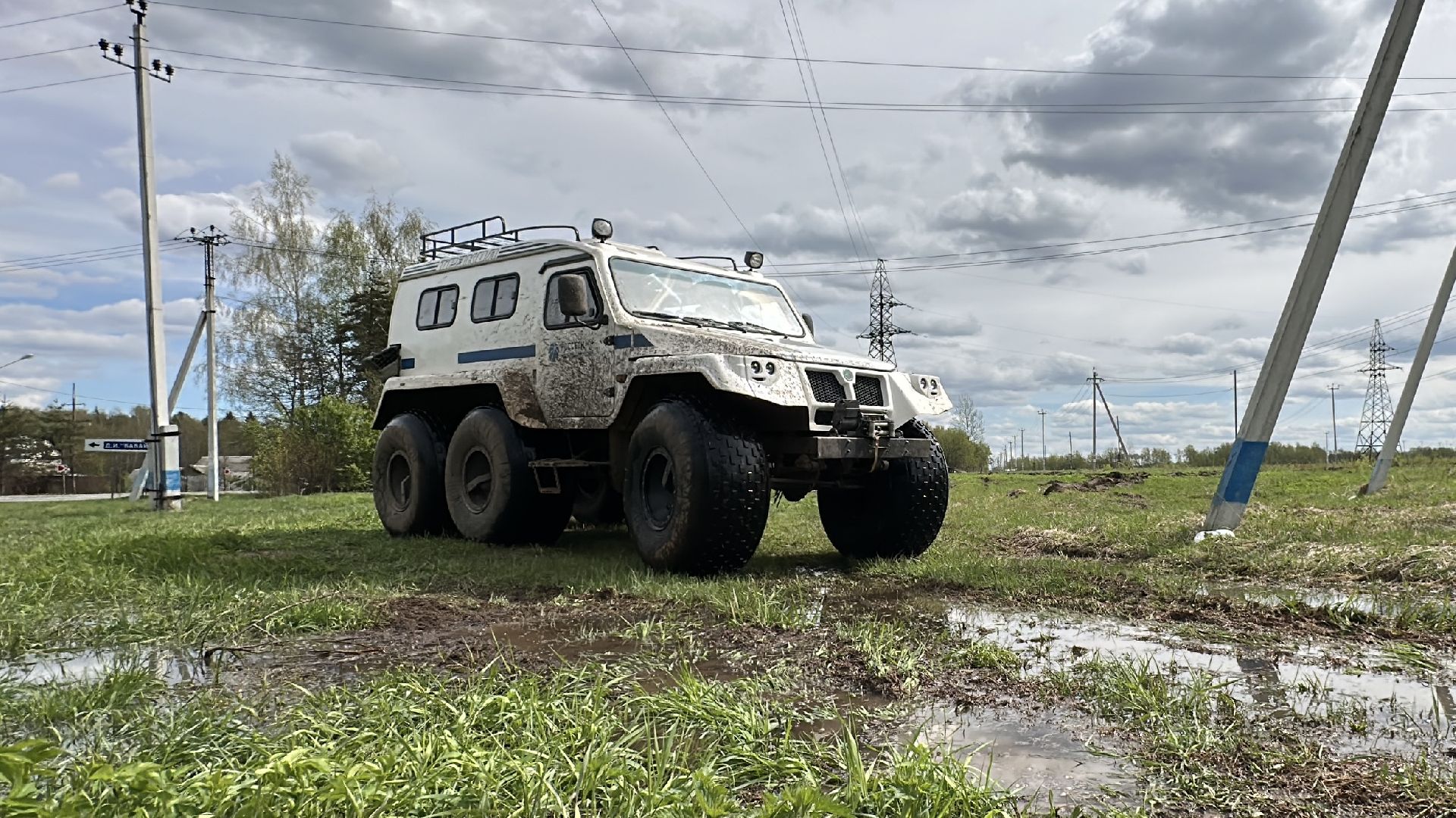 клин, общество, жкх, чп, устранение последствий снегопада, болотоход, эксклюзив,