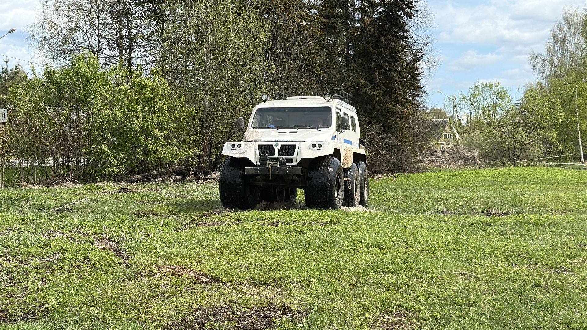 клин, общество, жкх, чп, устранение последствий снегопада, болотоход, эксклюзив,