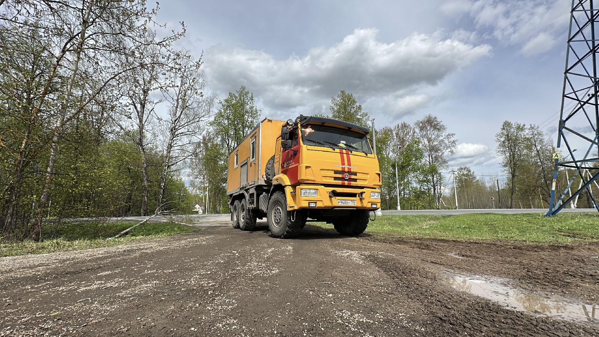клин, общество, жкх, чп, устранение последствий снегопада, болотоход, эксклюзив,