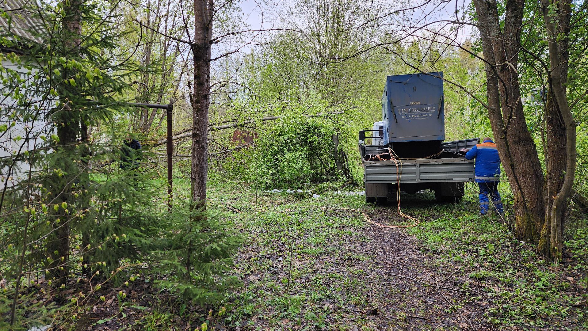 истра, ликвидация последствий непогоды, взу,