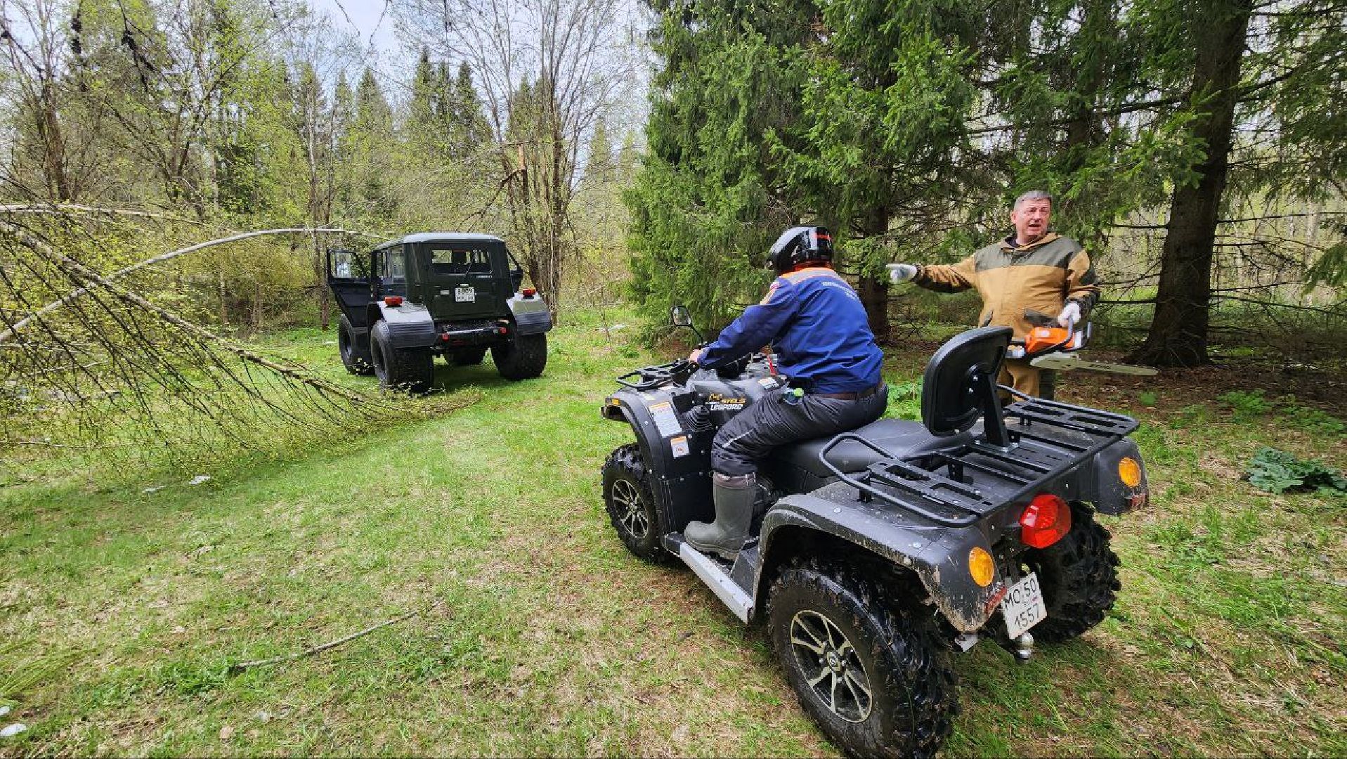 Дмитров, Россети, ЧП, Циклон, Болотоход,