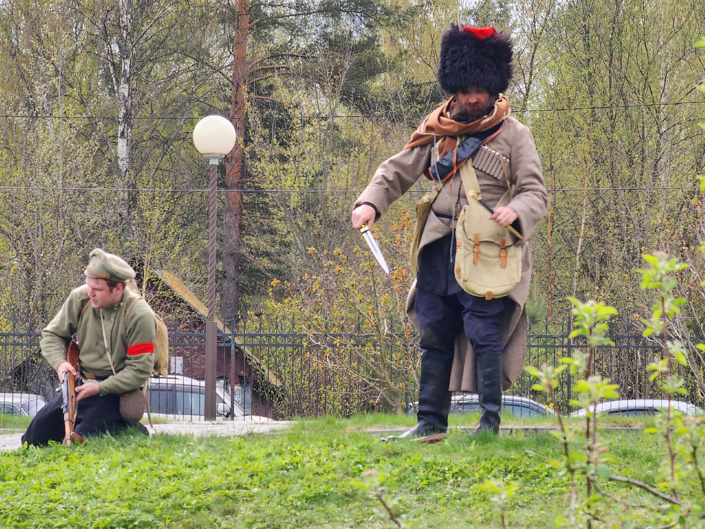 пушкинский городской округ, храм преподобного серги радонежского в пушкинском, военно-историческая реконструкция в зеленоградском, священник леонид цапок,