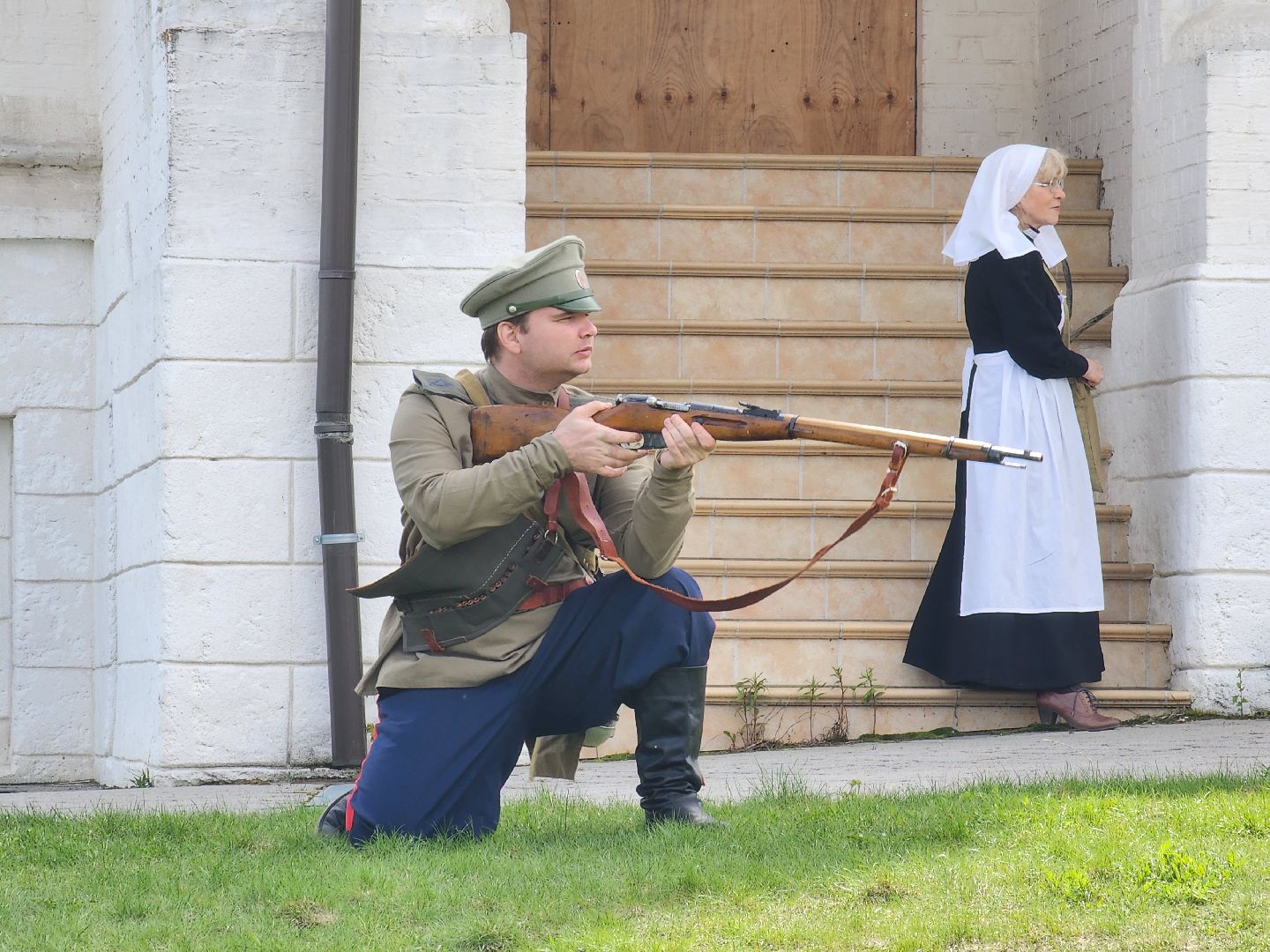 королёв, клуб военно-исторической реконструкции донская пулеметная команда, гражданская война, события 1918 года,