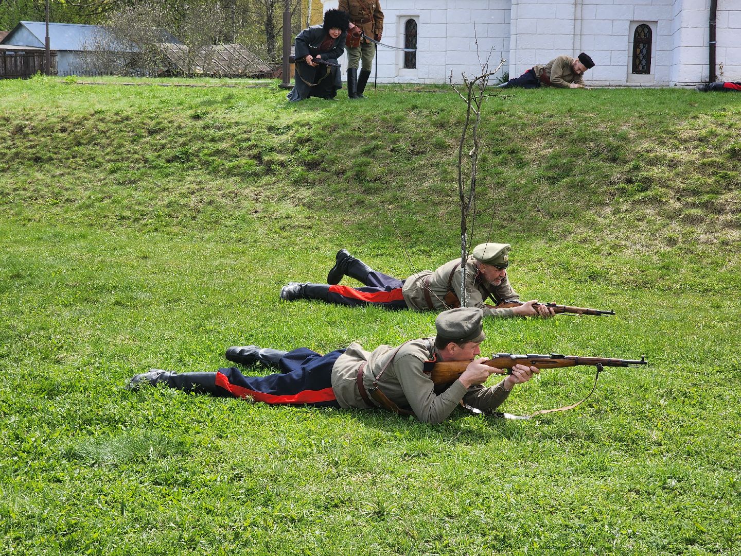 королёв, клуб военно-исторической реконструкции донская пулеметная команда, гражданская война, события 1918 года,