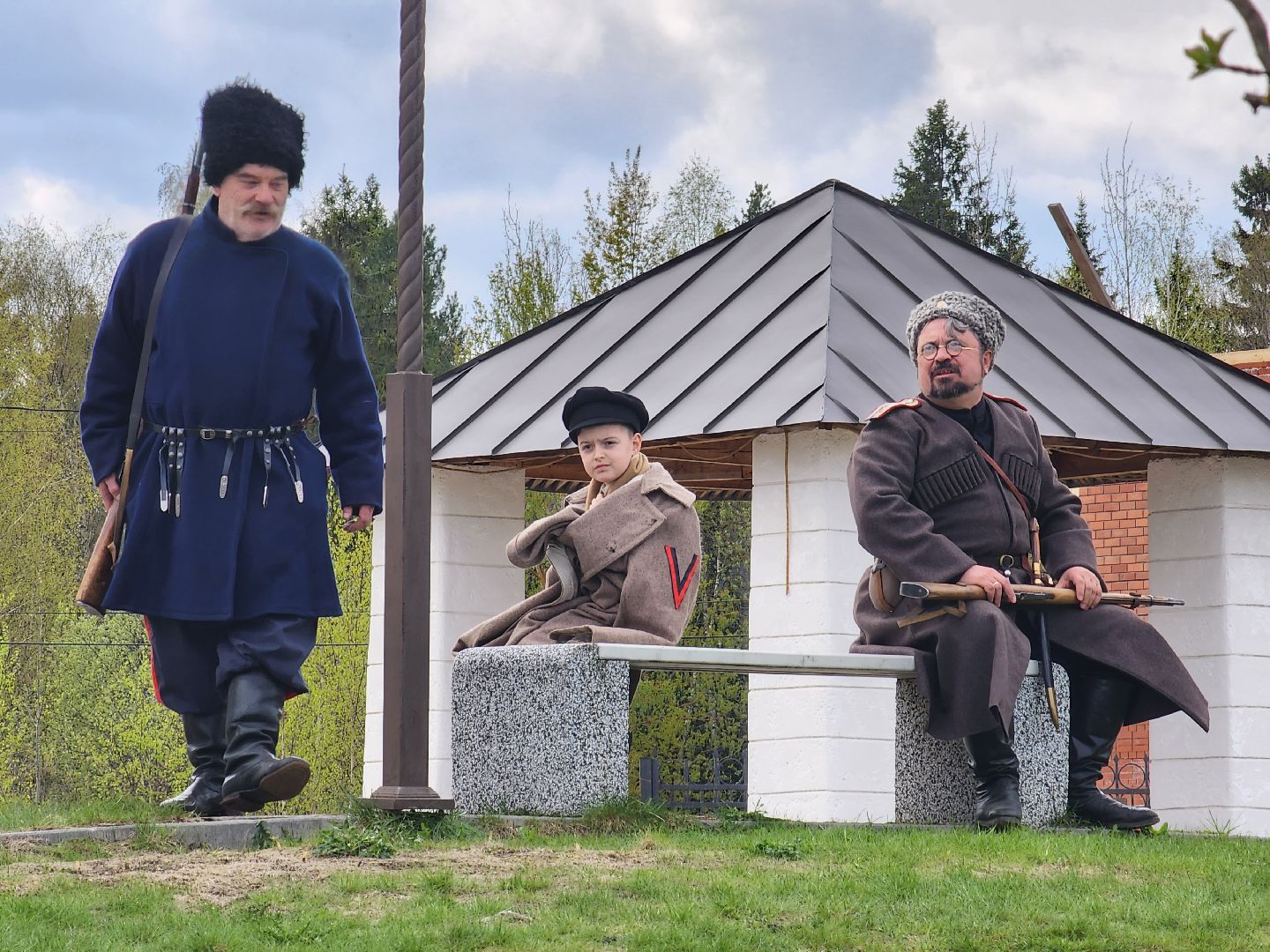 королёв, клуб военно-исторической реконструкции донская пулеметная команда, гражданская война, события 1918 года,