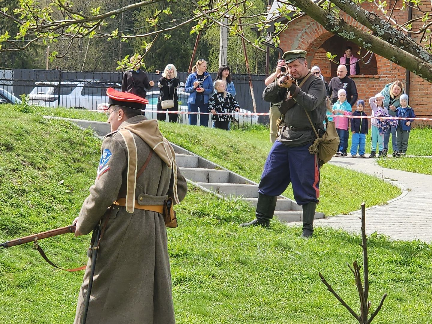 королёв, клуб военно-исторической реконструкции донская пулеметная команда, гражданская война, события 1918 года,