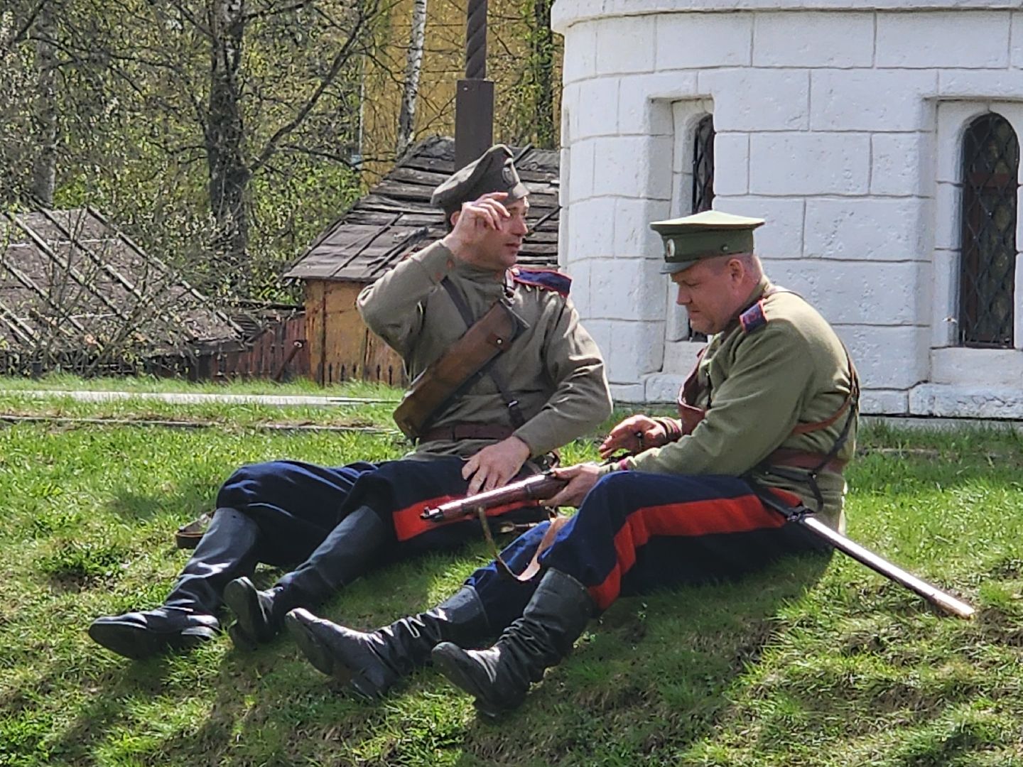 королёв, клуб военно-исторической реконструкции донская пулеметная команда, гражданская война, события 1918 года,