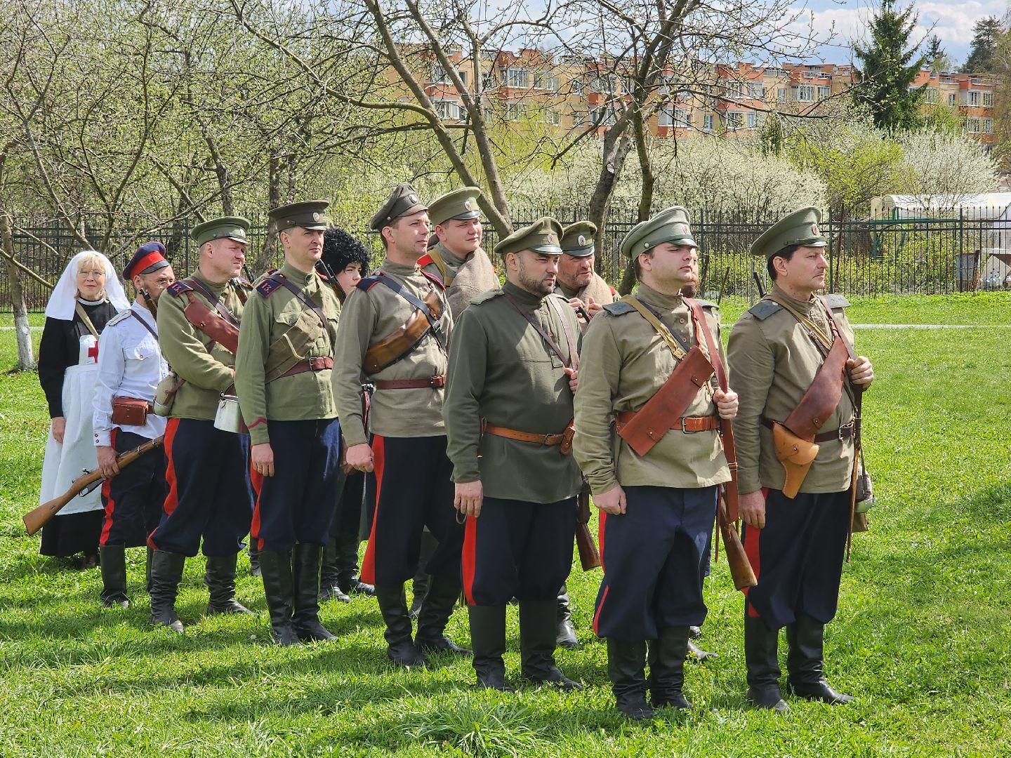 королёв, клуб военно-исторической реконструкции донская пулеметная команда, гражданская война, события 1918 года,