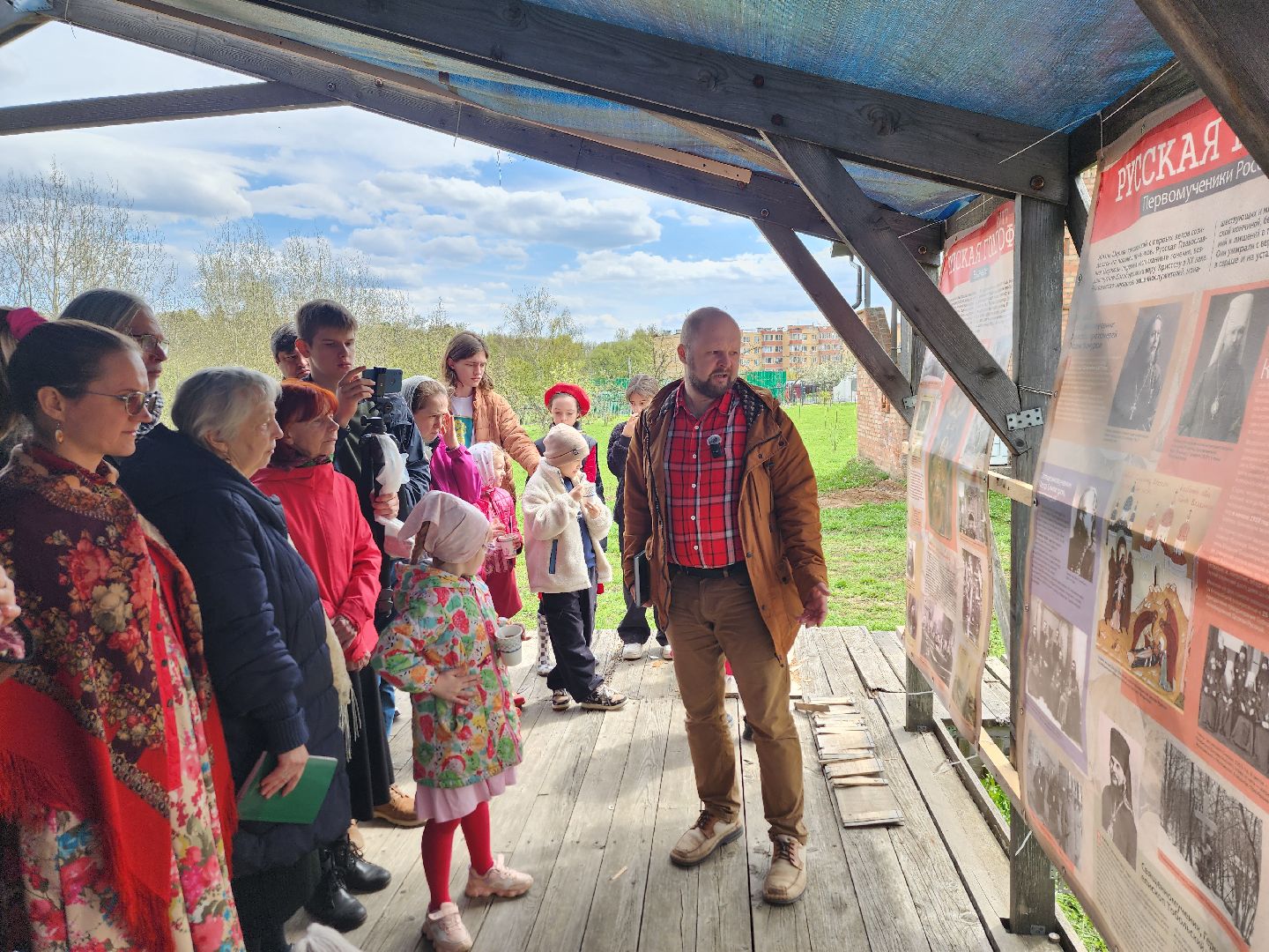 городской округ пушкинский, история гражданской войны в пушкинском, лекция по истории , храм преподобного Сергия Радонежского в Зеленоградском,
