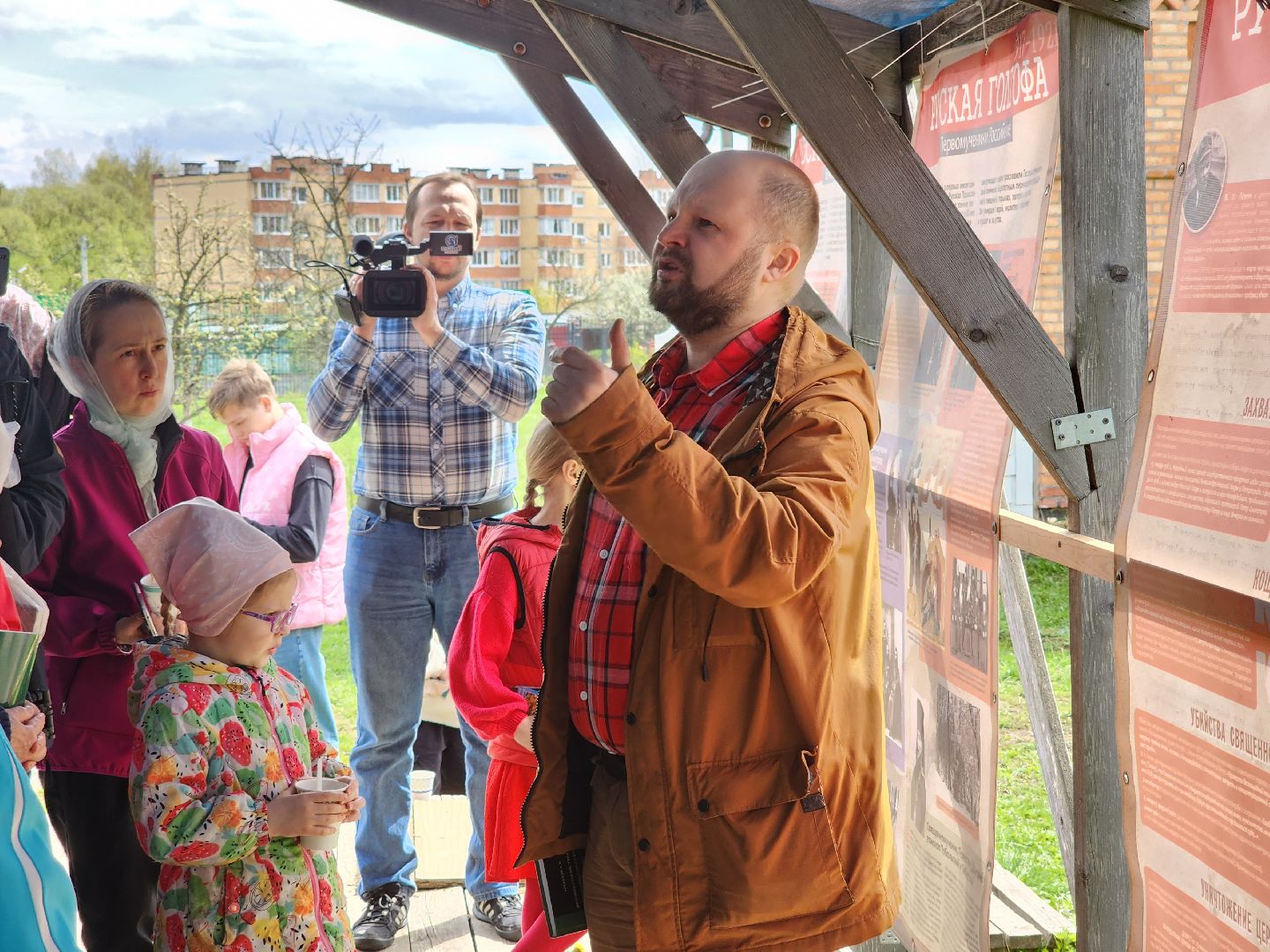 городской округ пушкинский, история гражданской войны в пушкинском, лекция по истории , храм преподобного Сергия Радонежского в Зеленоградском,