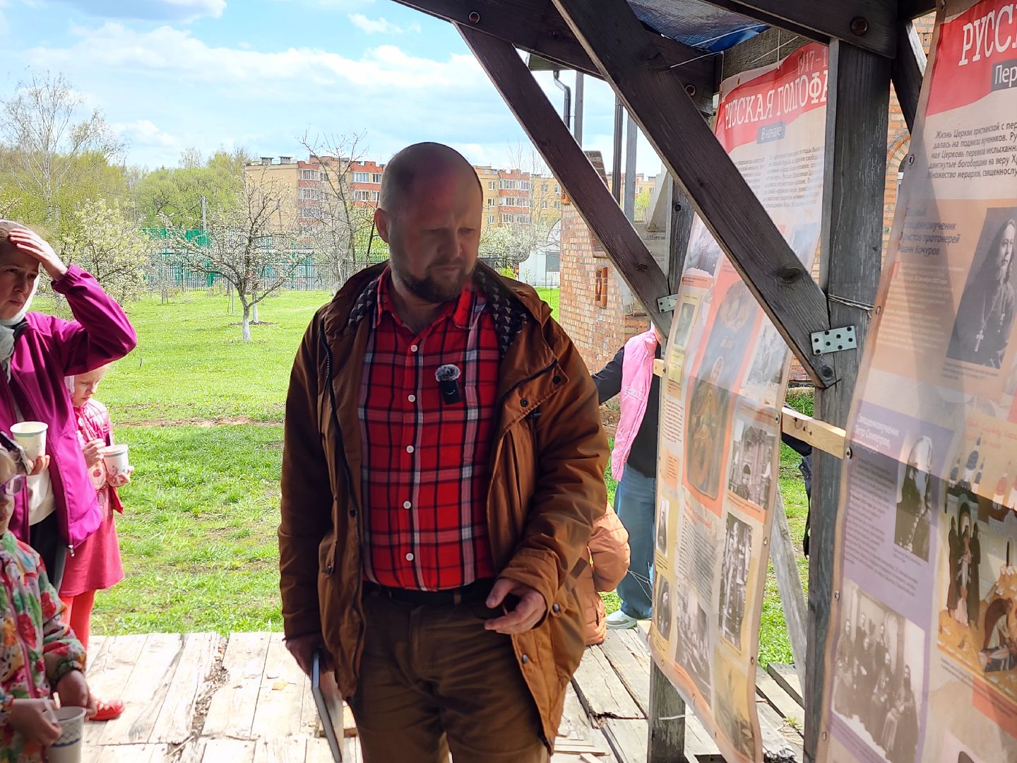 городской округ пушкинский, история гражданской войны в пушкинском, лекция по истории , храм преподобного Сергия Радонежского в Зеленоградском,