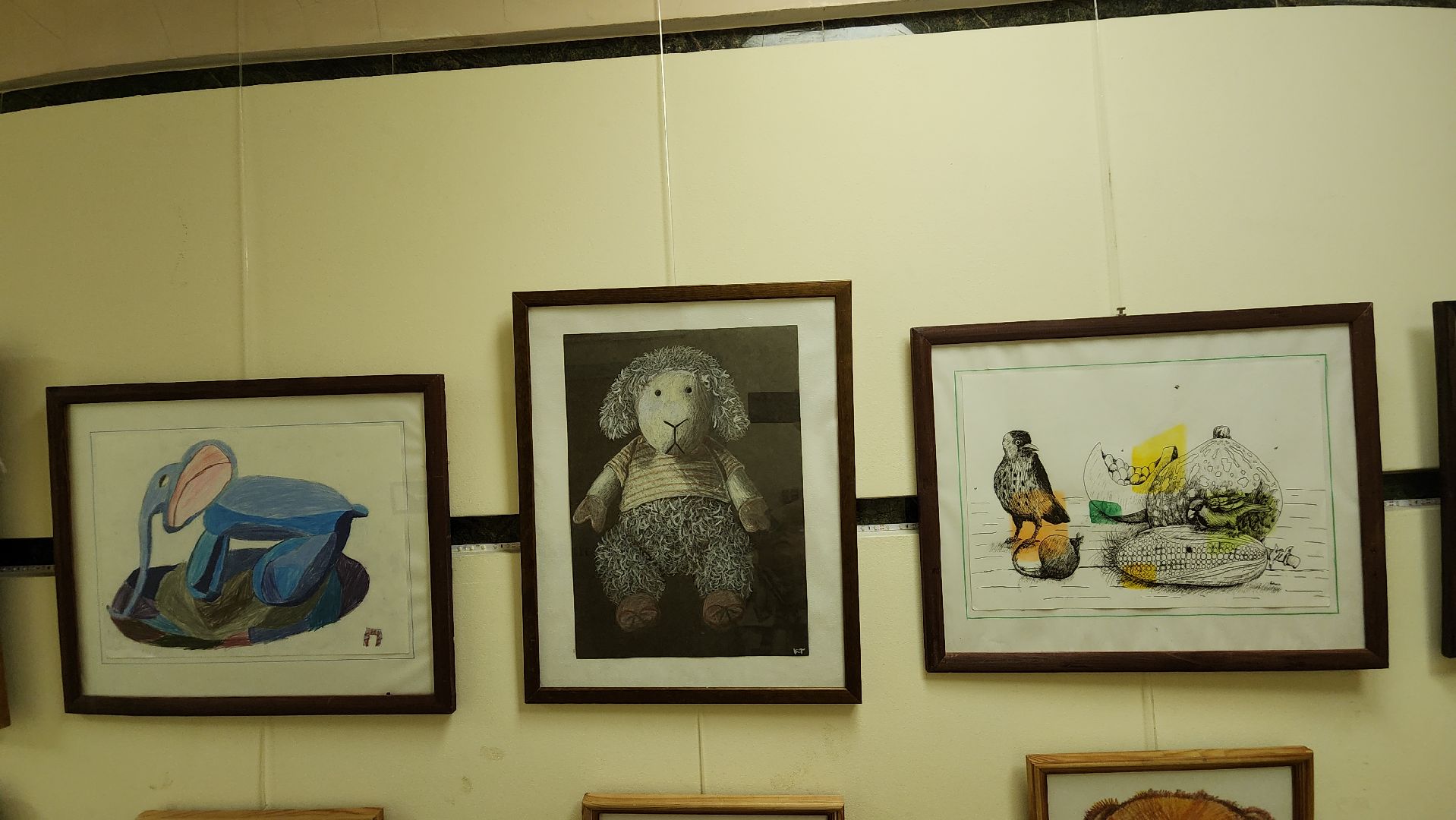 пушкино, центральная библиотека, студия, детское творчество,художественная выставка, дети, юные художники,