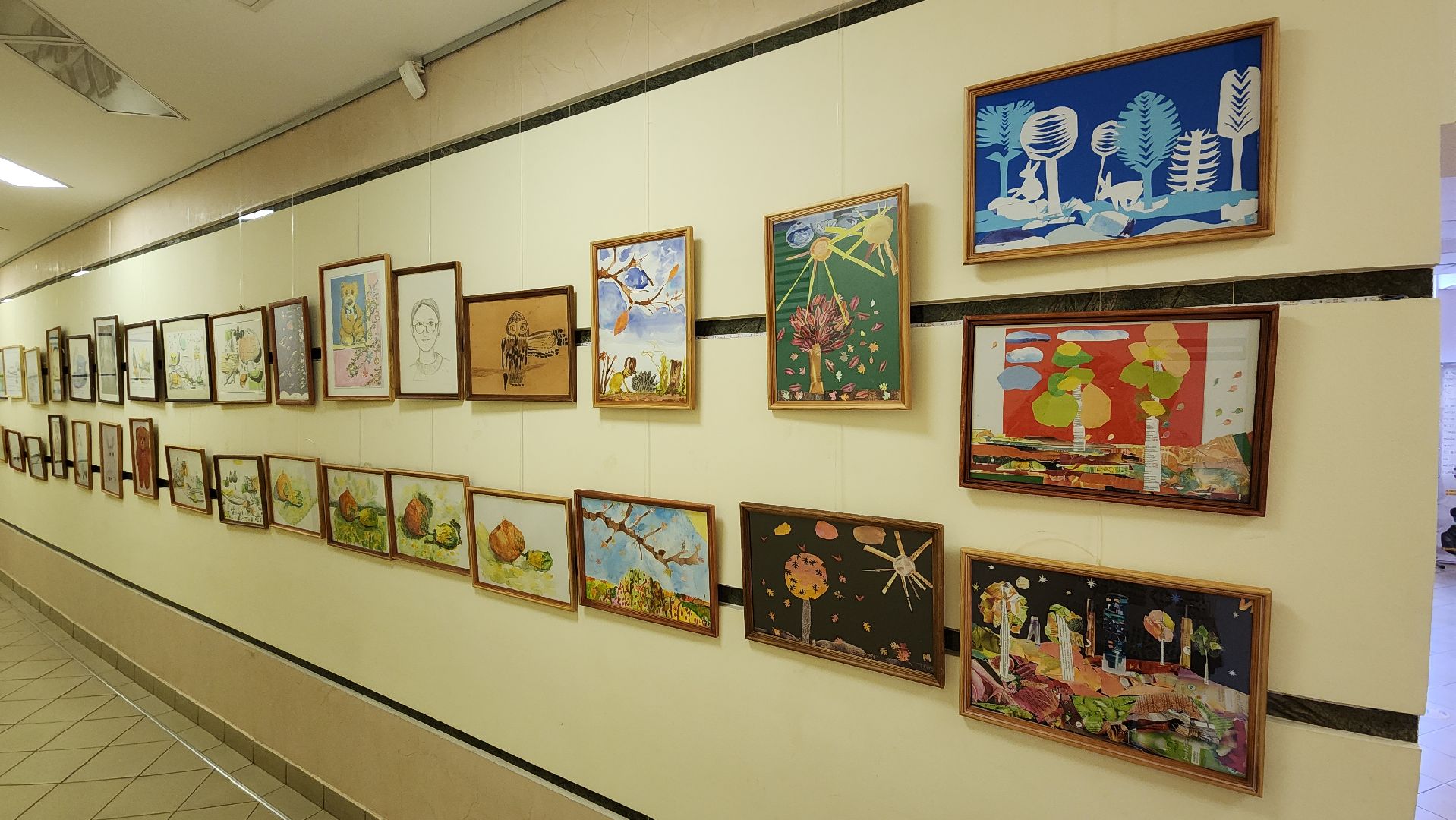 пушкино, центральная библиотека, студия, детское творчество,художественная выставка, дети, юные художники,