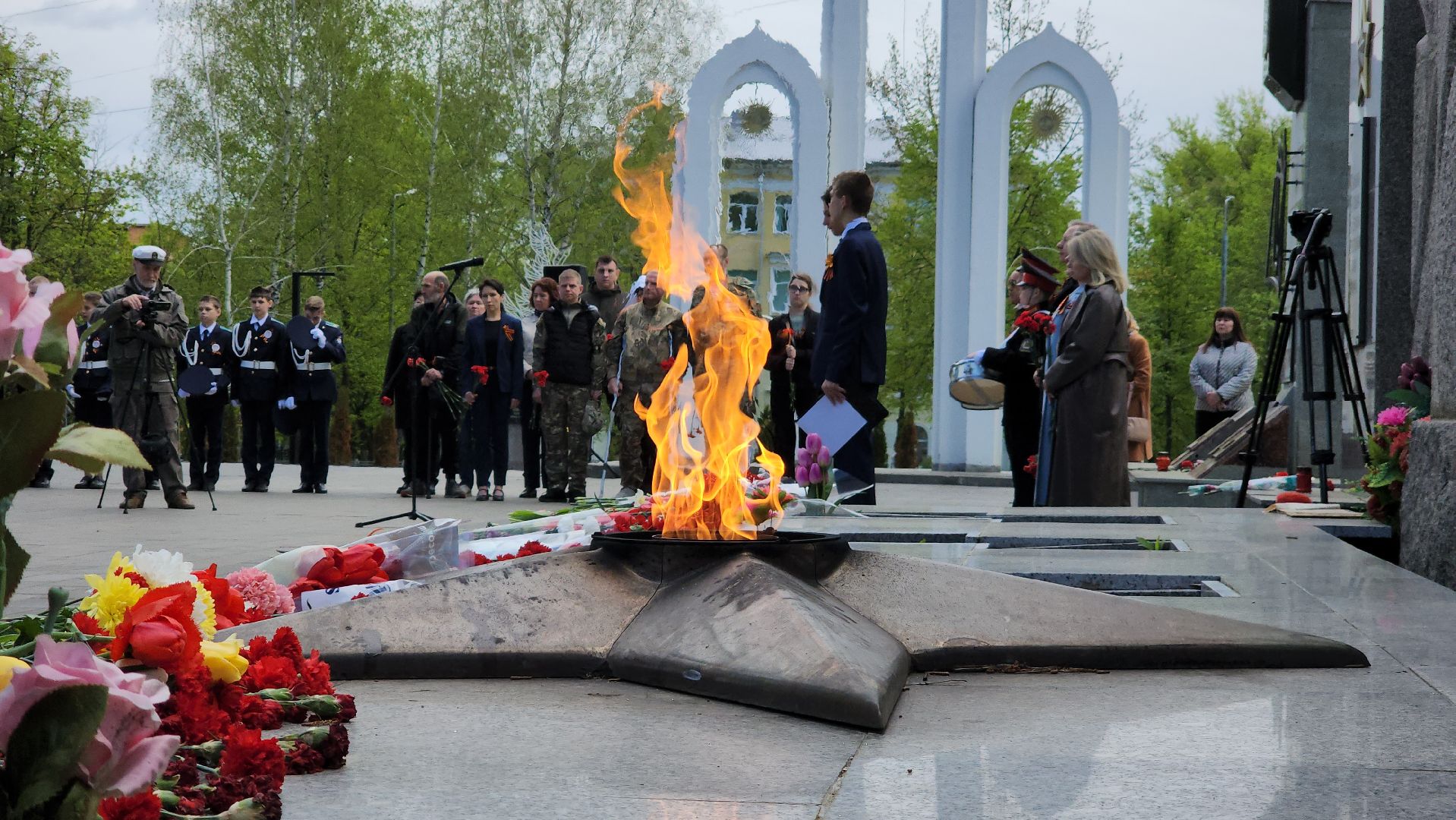 ступино, день победы,  эстафета памяти,