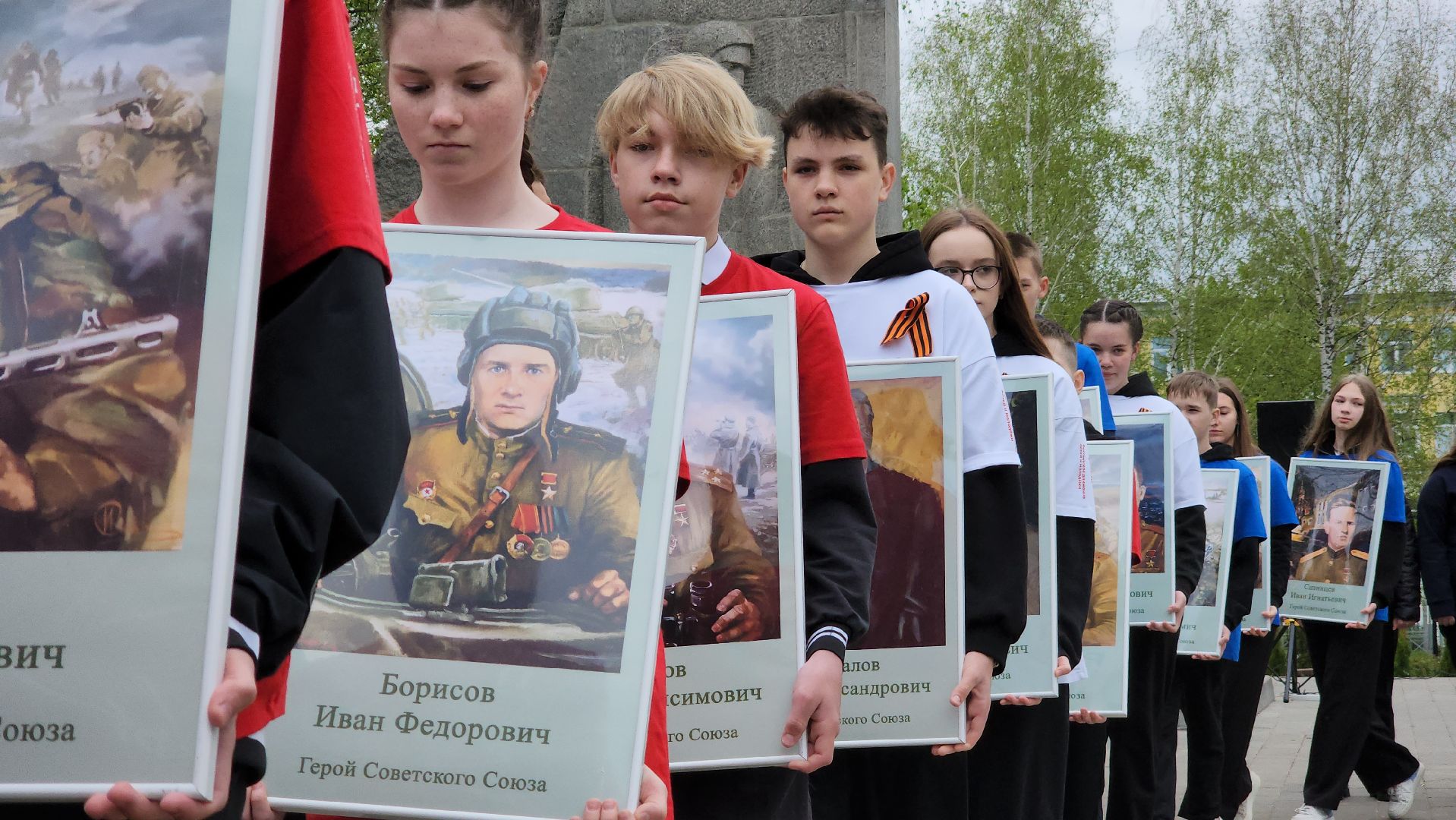 ступино, день победы,  эстафета памяти,