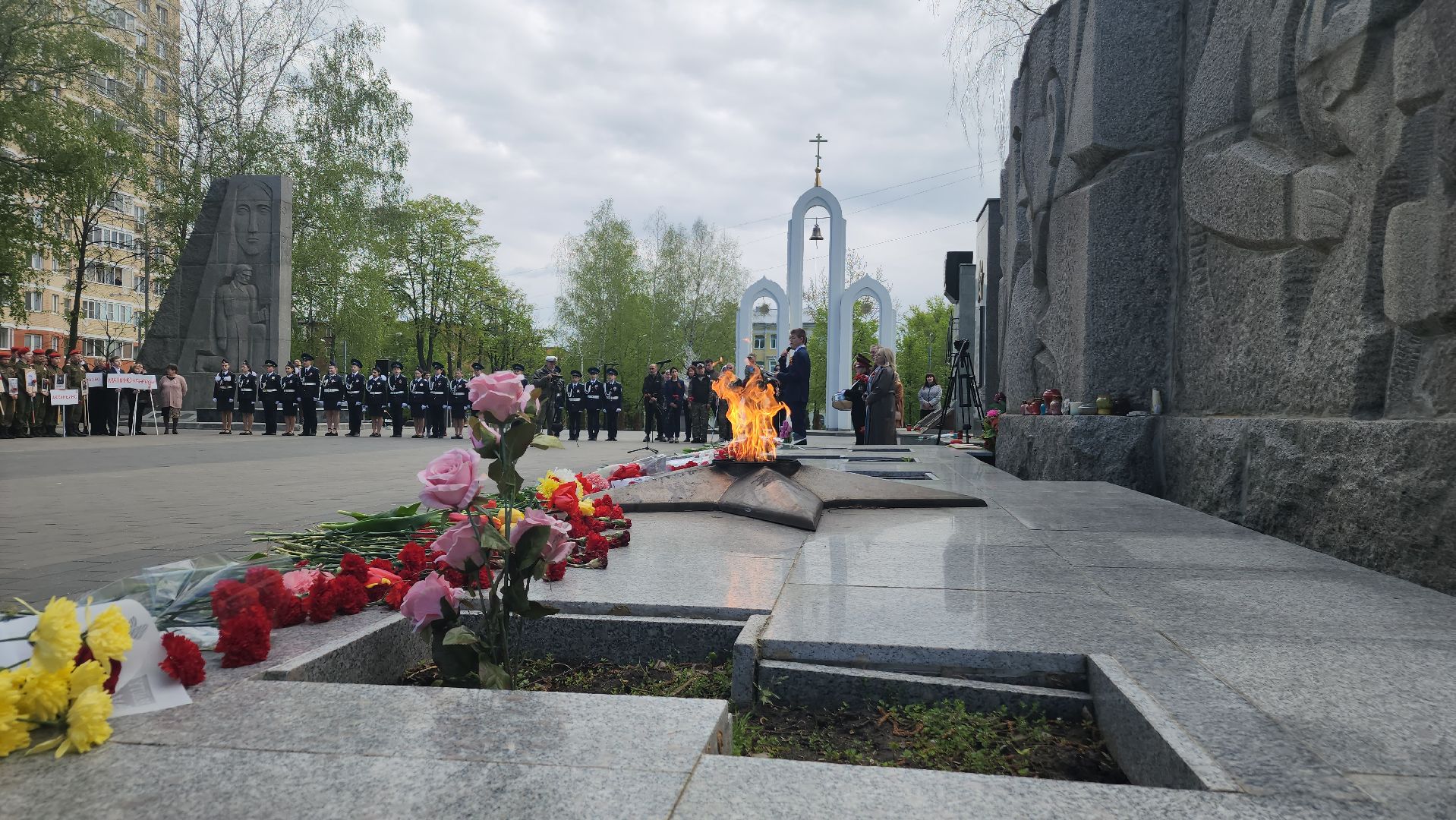 ступино, день победы,  эстафета памяти,