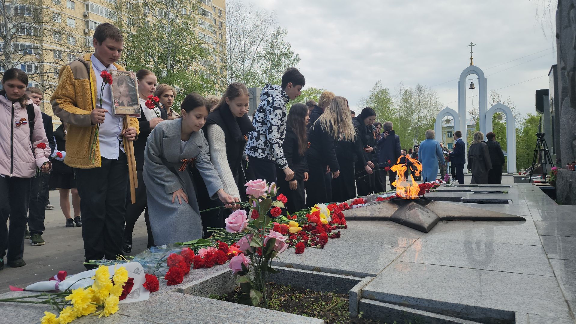 ступино, день победы,  эстафета памяти,