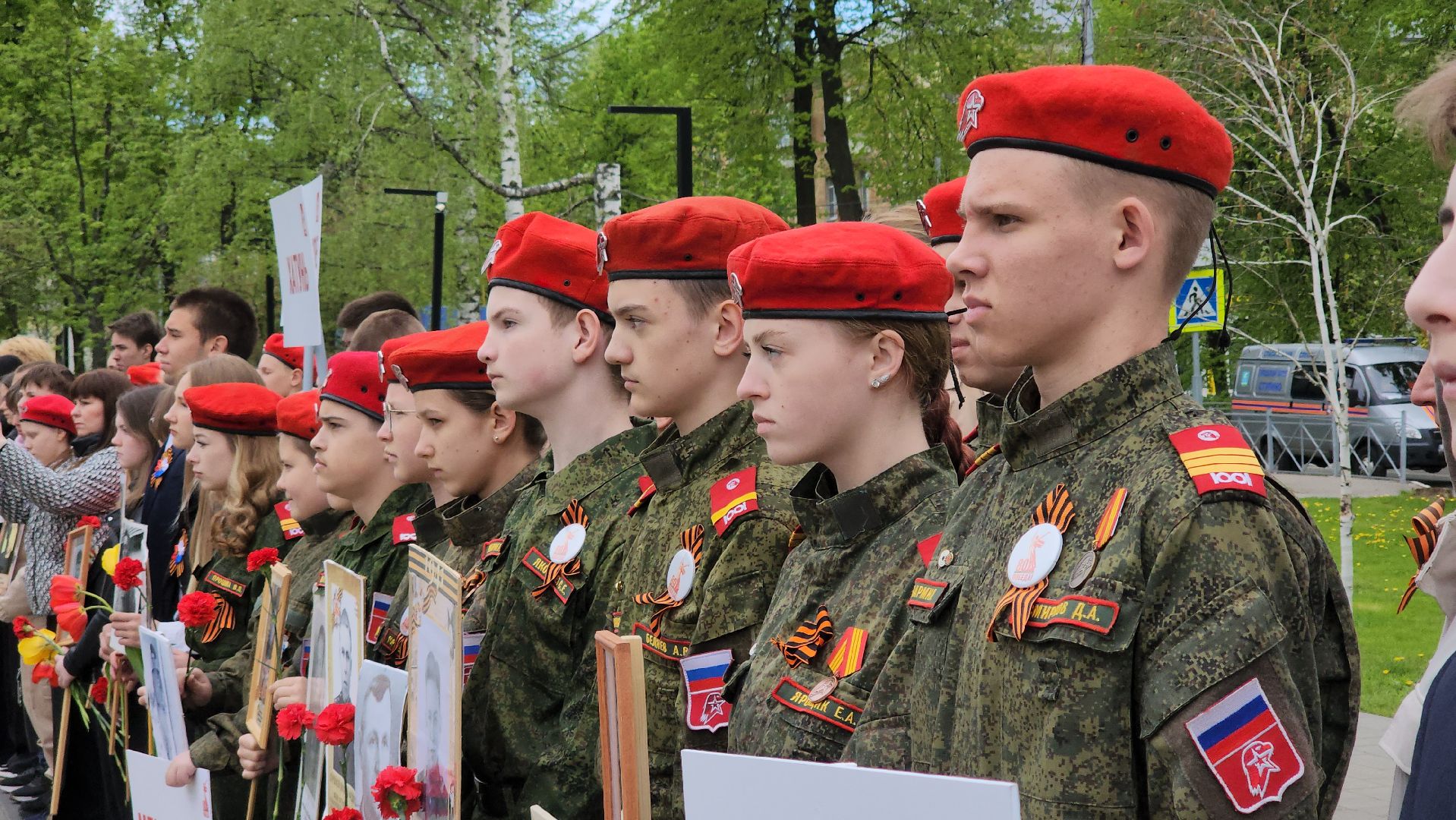 ступино, день победы,  эстафета памяти,