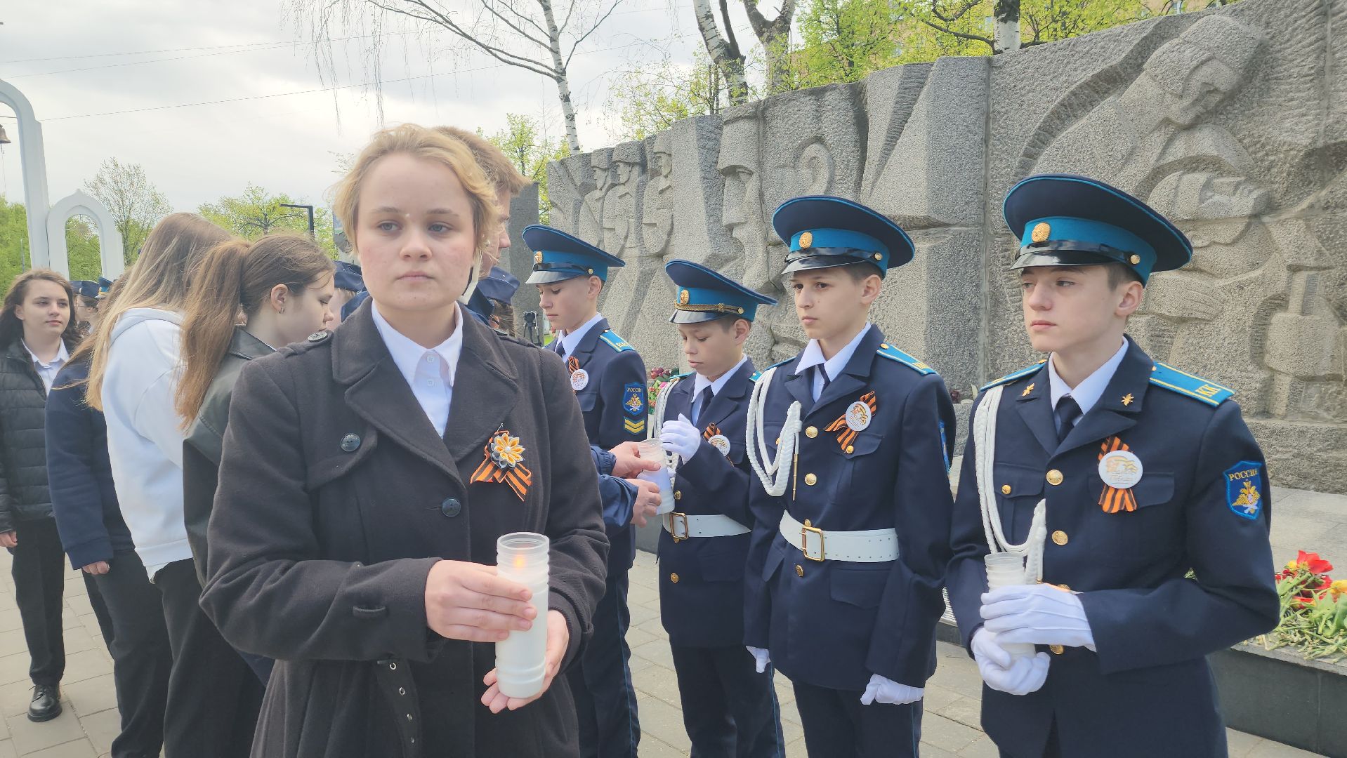 ступино, день победы,  эстафета памяти,