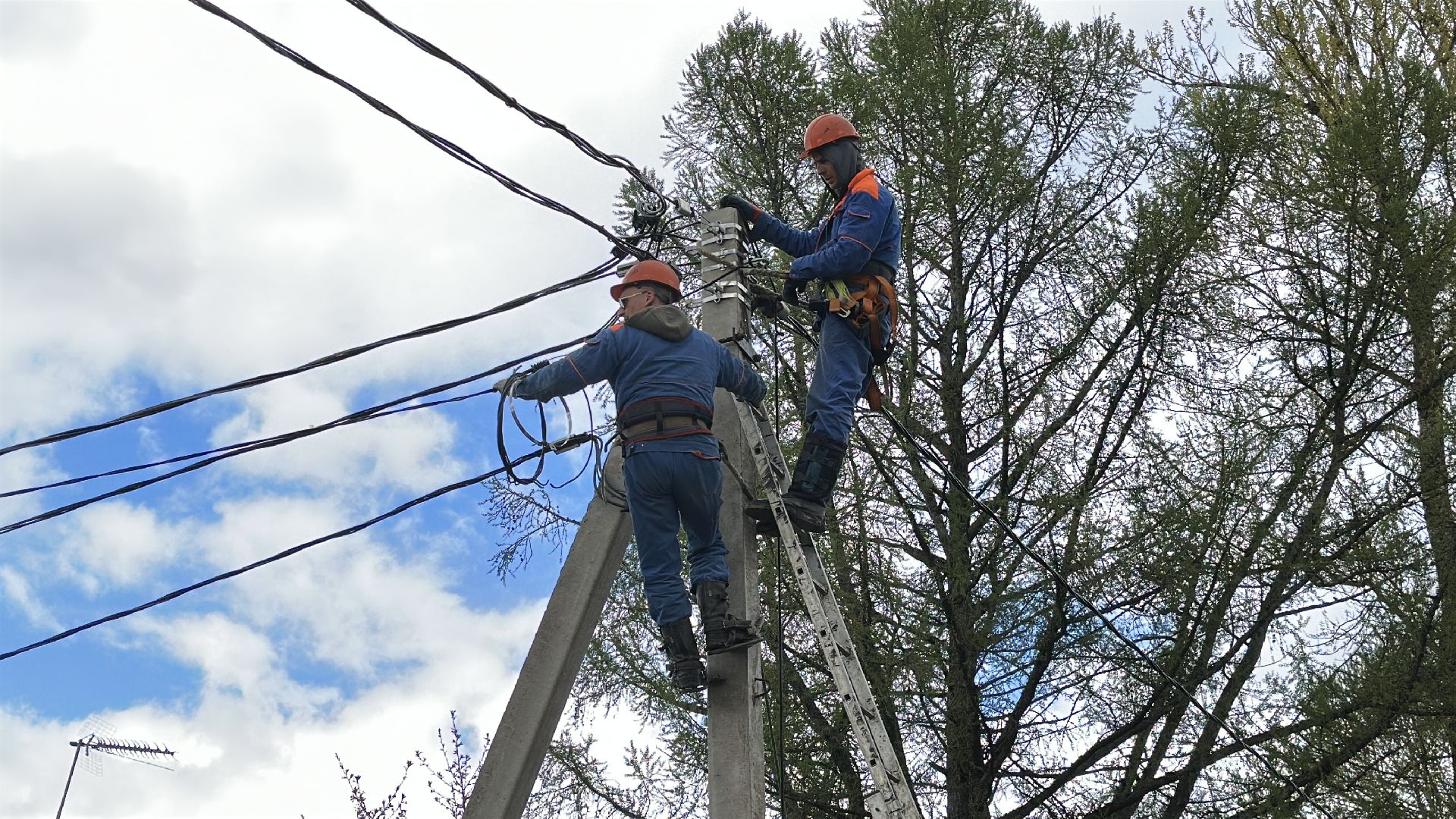клин, общество, жкх, чп, электроэнергия, устранение последствий снегопада,
