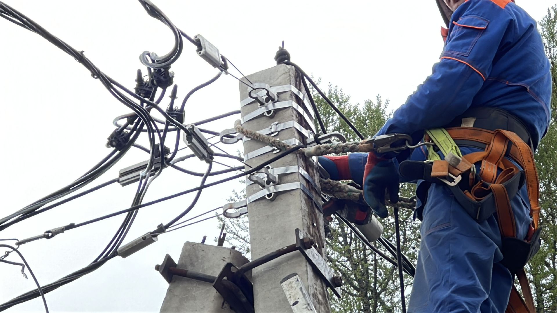 клин, общество, жкх, чп, электроэнергия, устранение последствий снегопада,