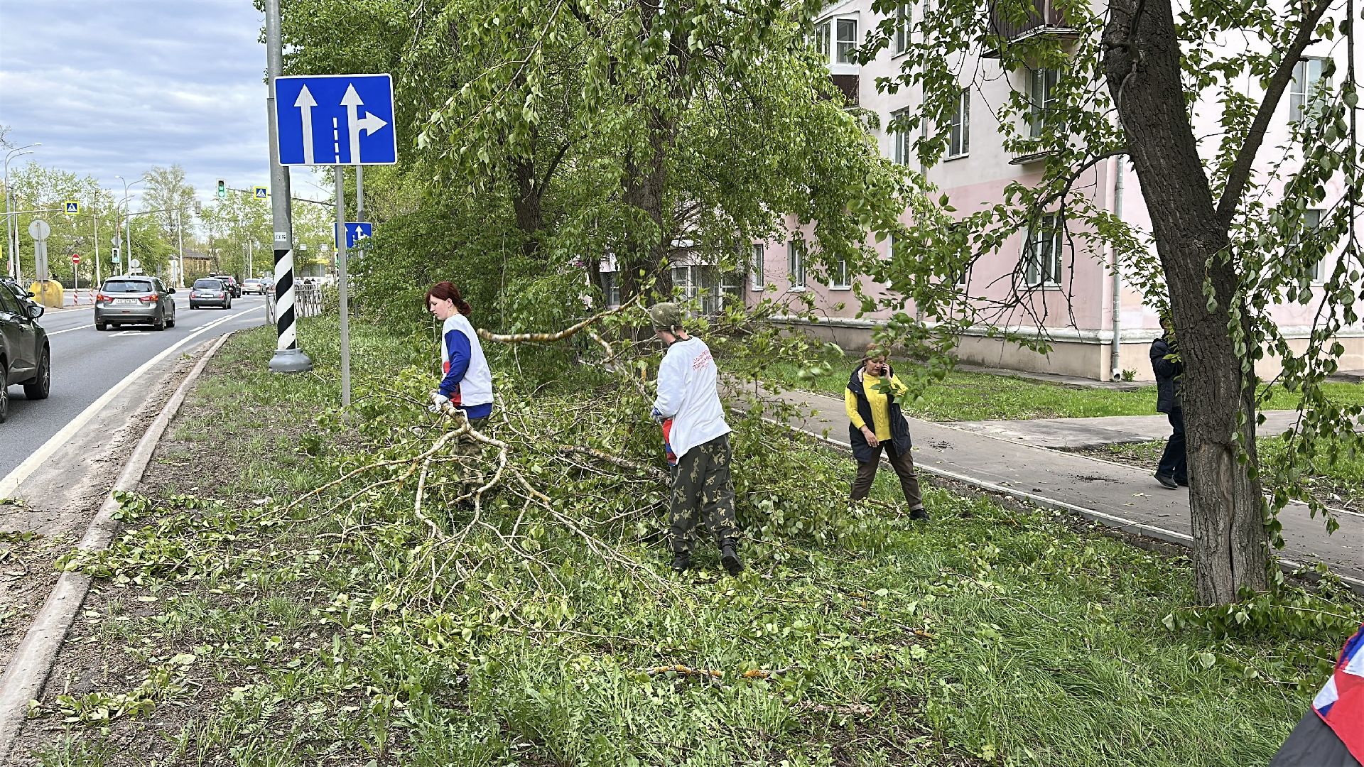 клин, общество, волонтеры подмосковья, жкх, ликвидация последствий снегопада,