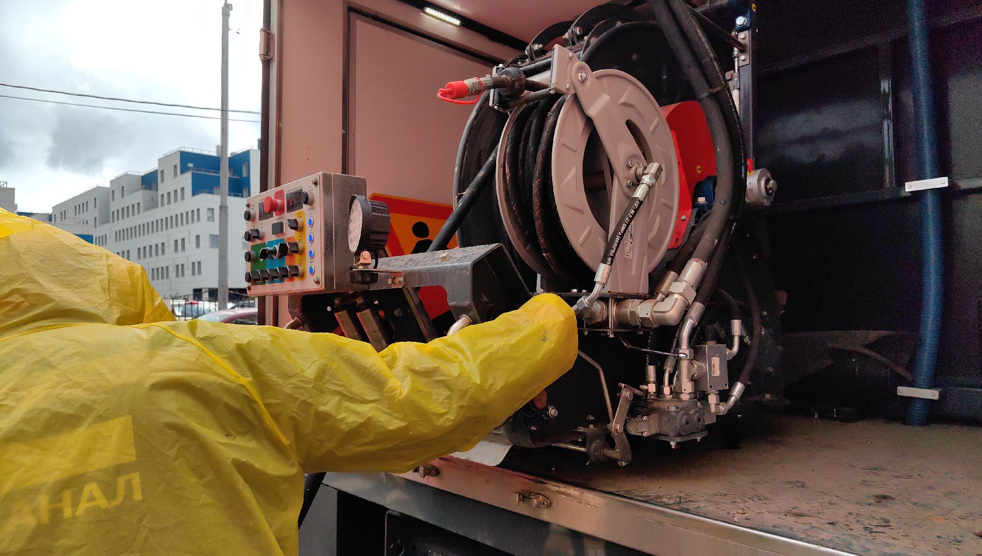 аварийная машина, камаз, водоканал, автопарк, засоры,