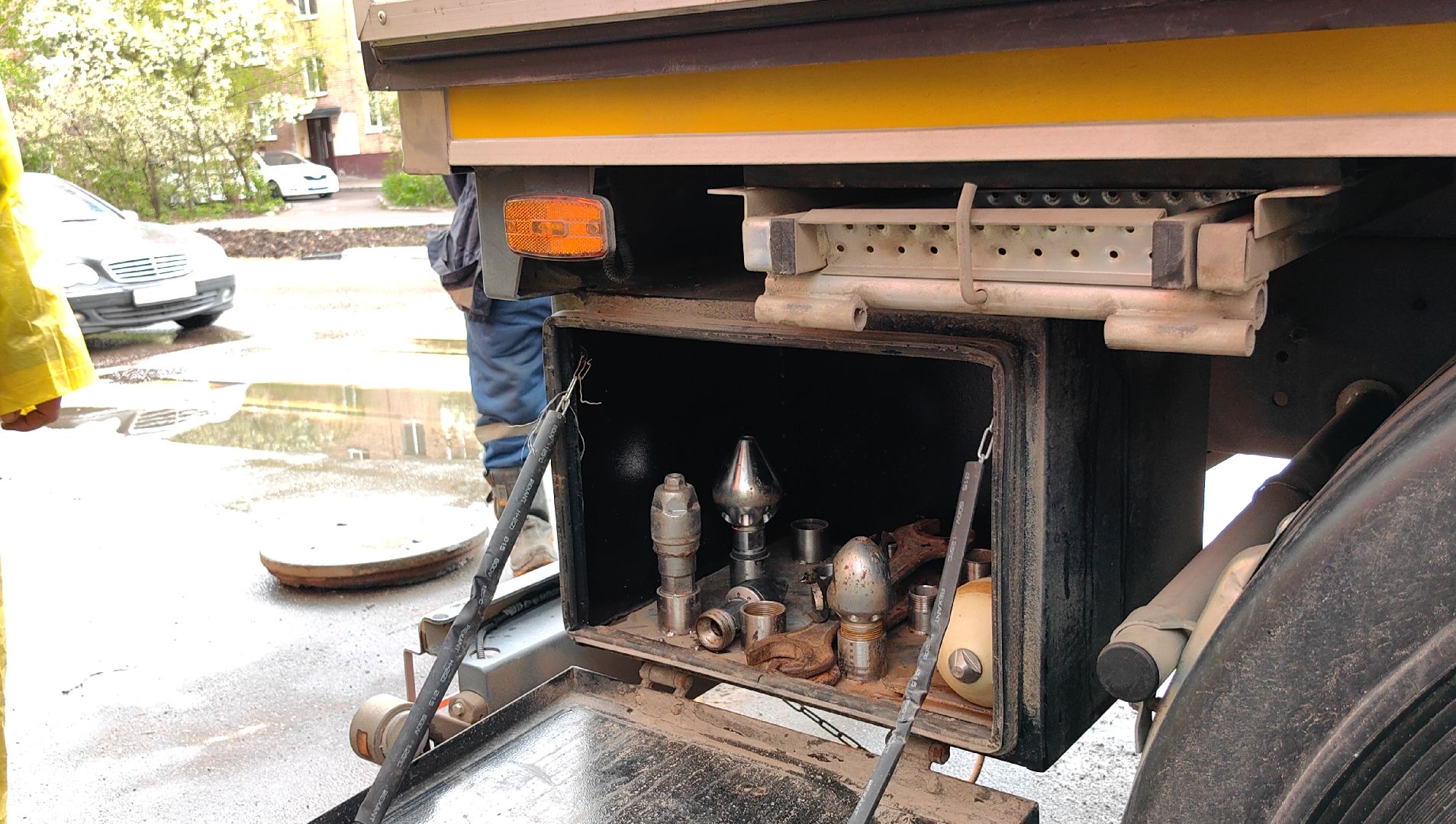 аварийная машина, камаз, водоканал, автопарк, засоры,