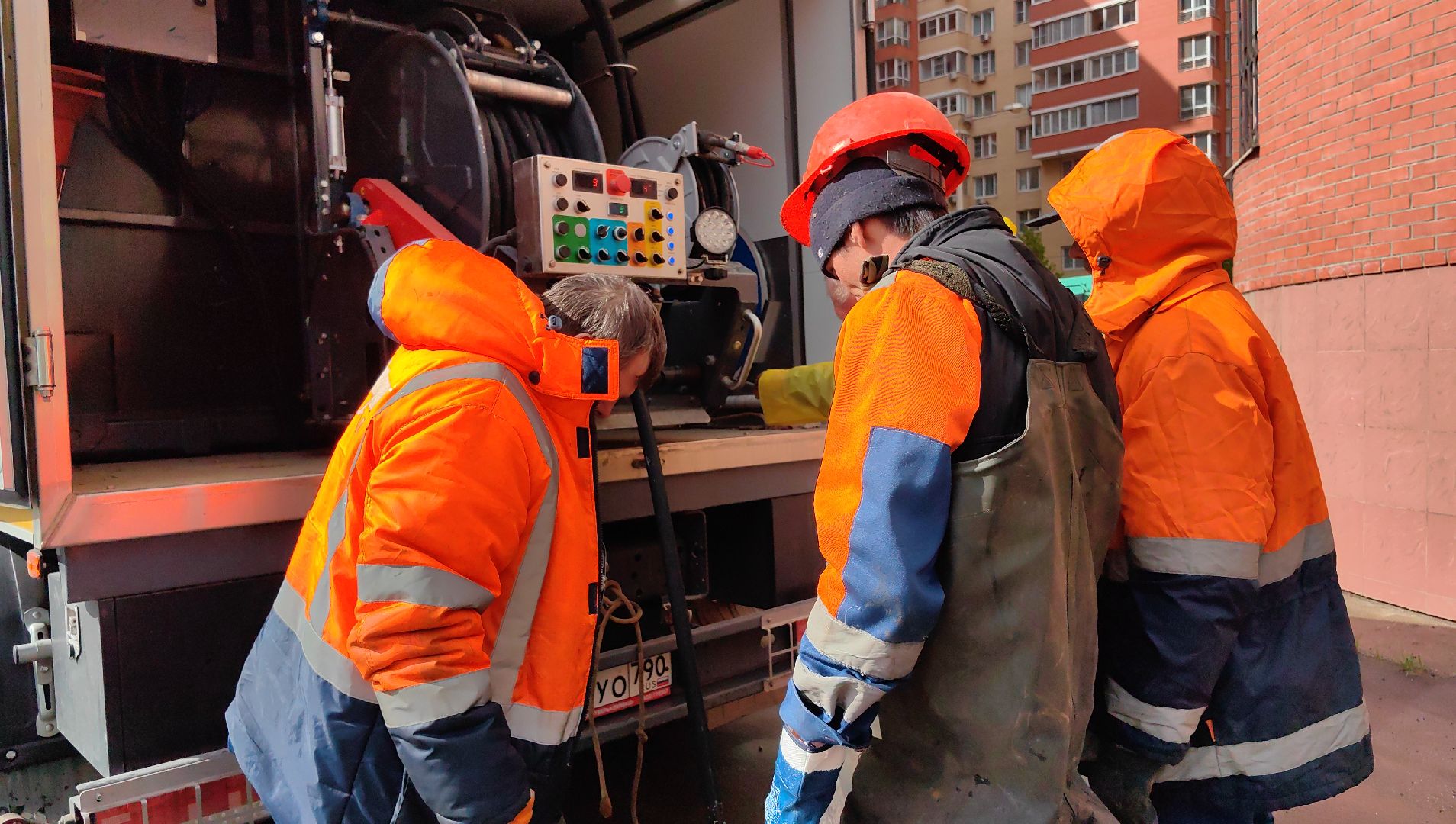 аварийная машина, камаз, водоканал, автопарк, засоры,