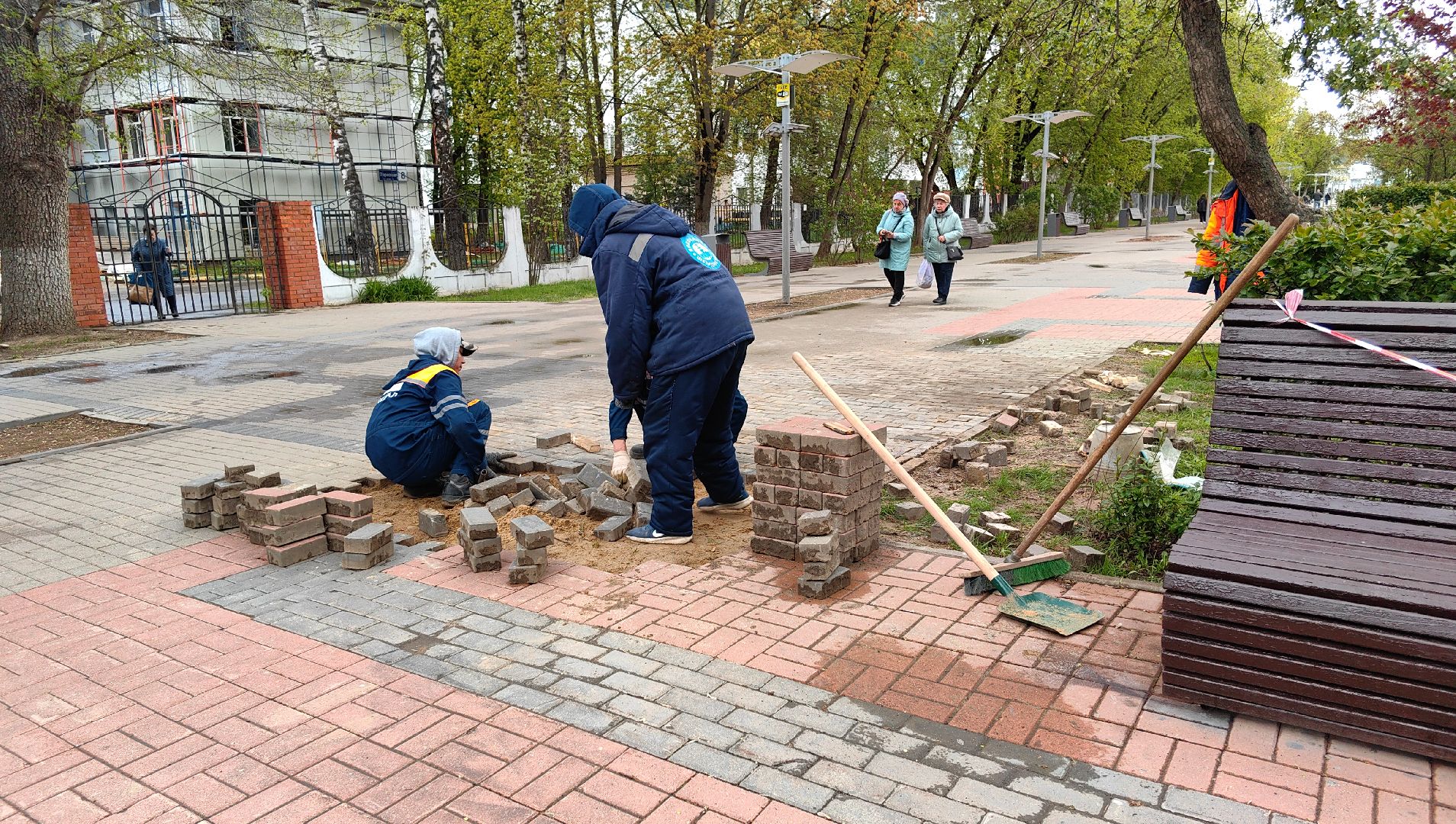 дорога, брусчатка, ремонт, водоканал,