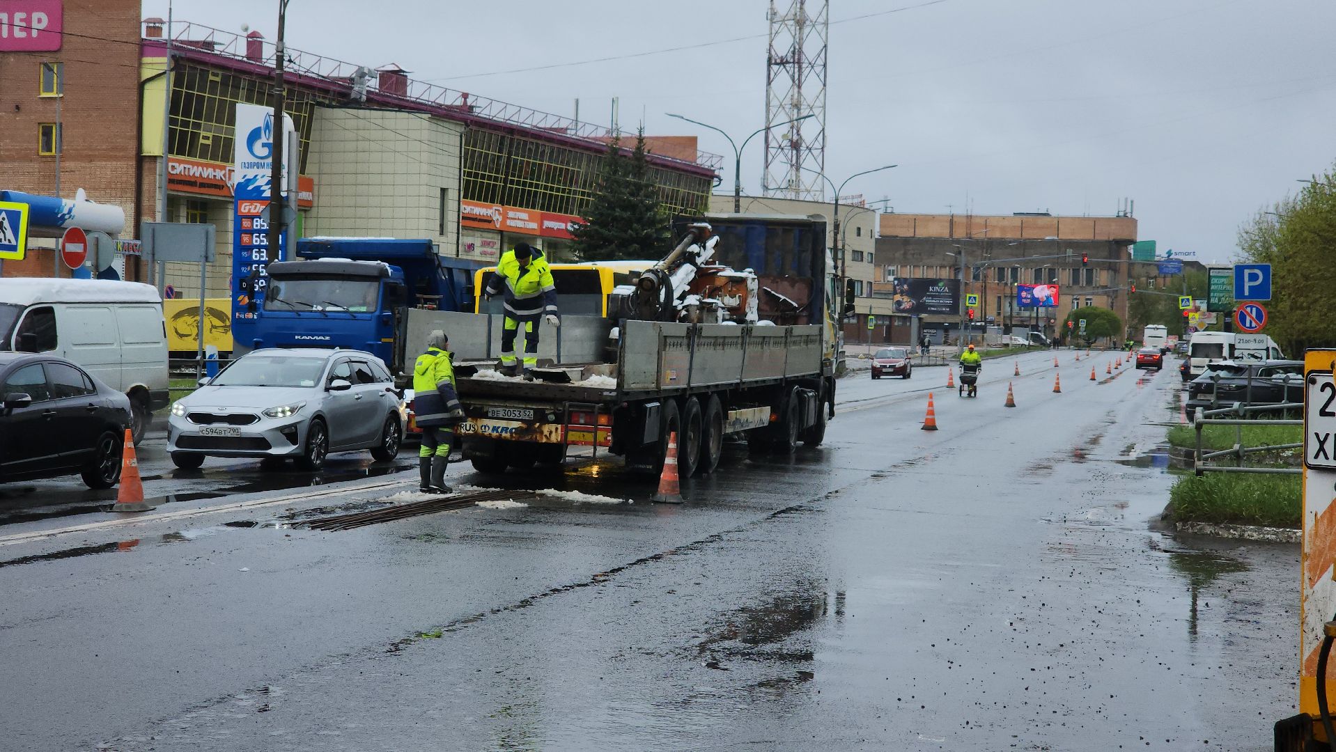 Троссовое ограждение, безопасность движения, щёлково,