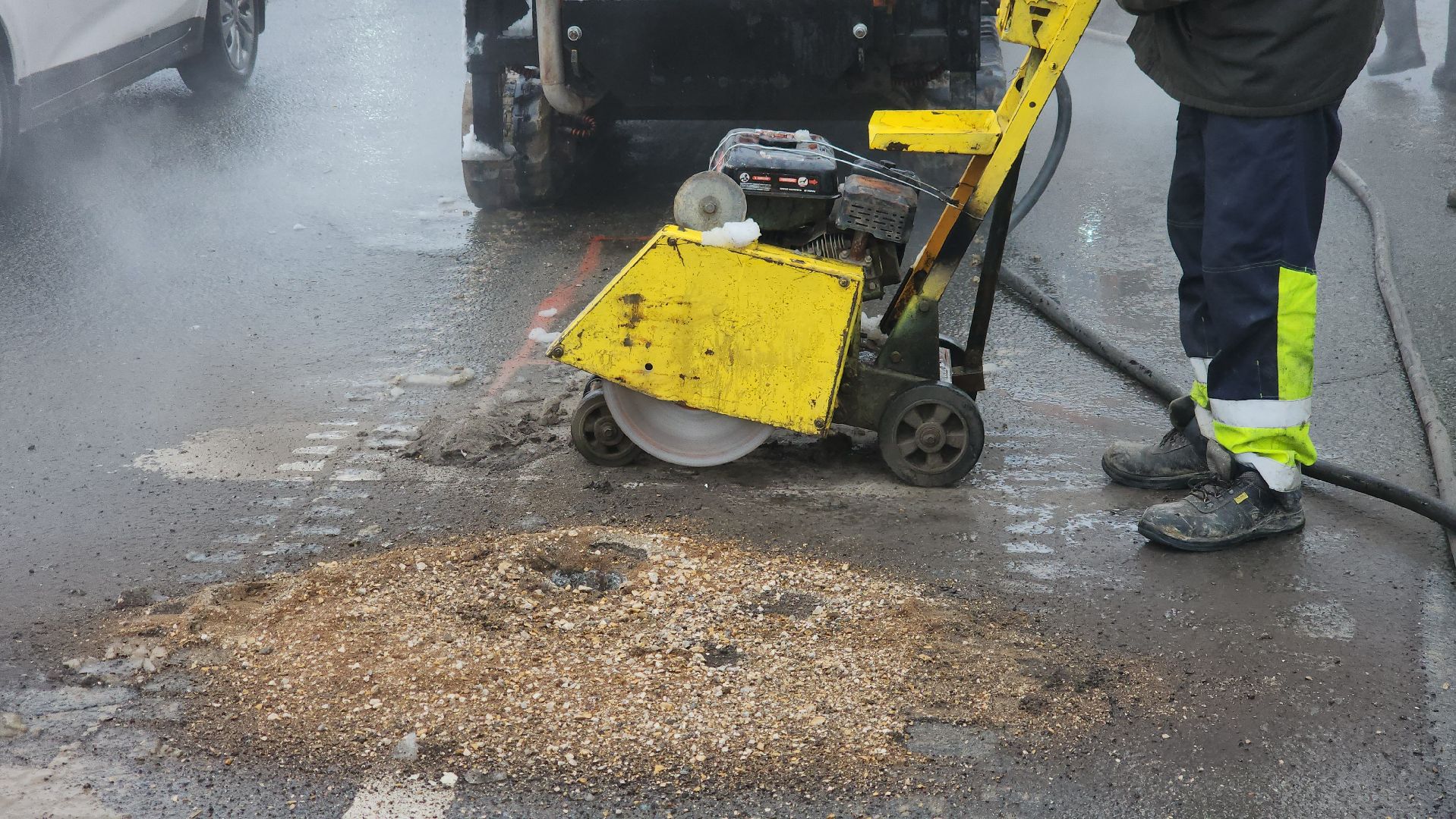 Троссовое ограждение, безопасность движения, щёлково,