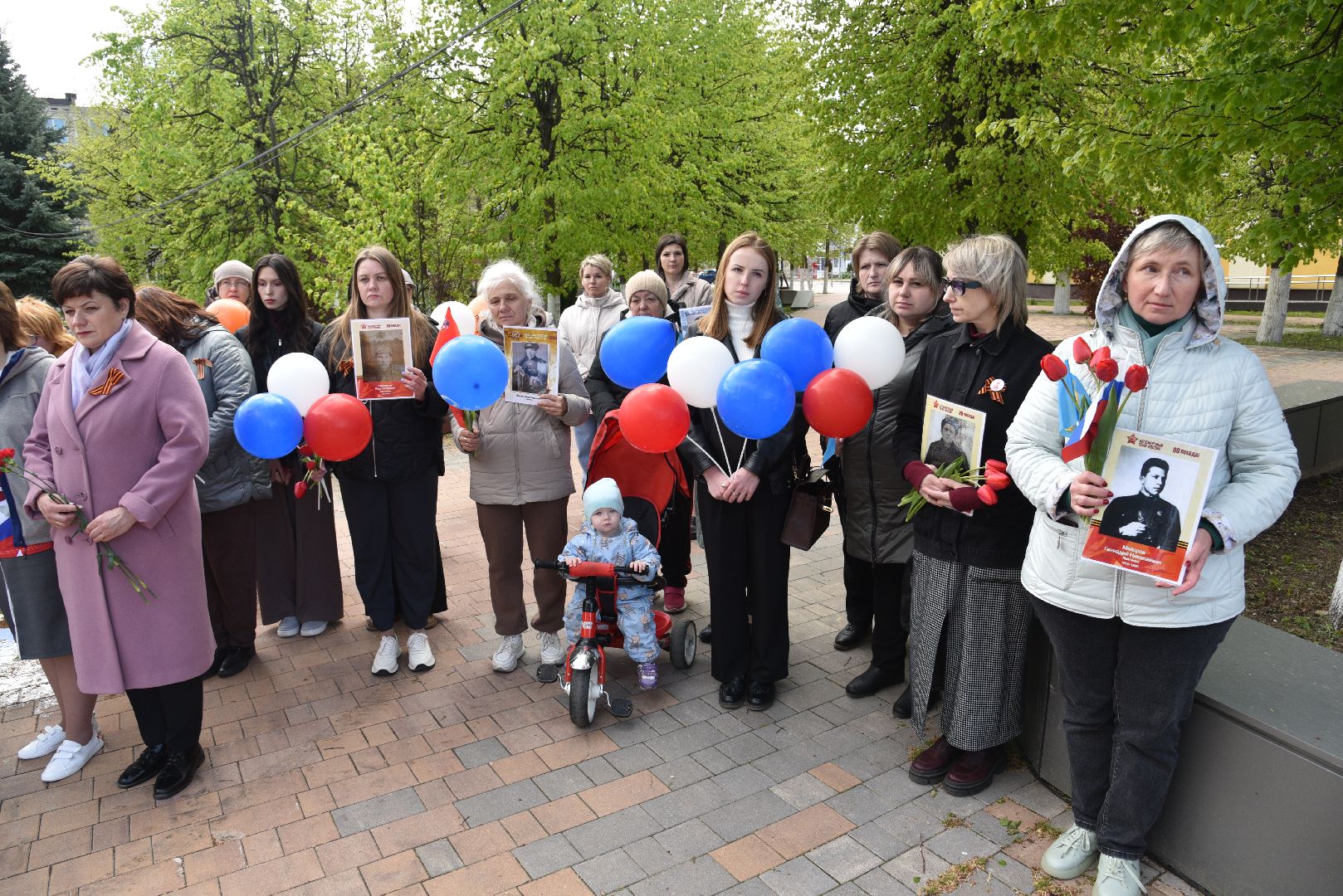 лотошино, день победы, вахта памяти, лотошинская школа 1,