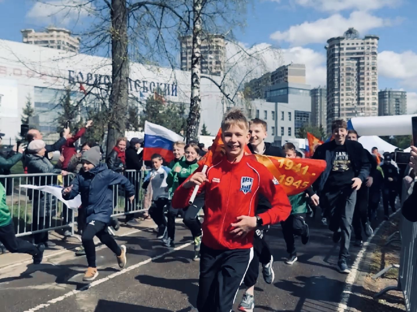 раменское, массовый забег, день победы, флешмоб,