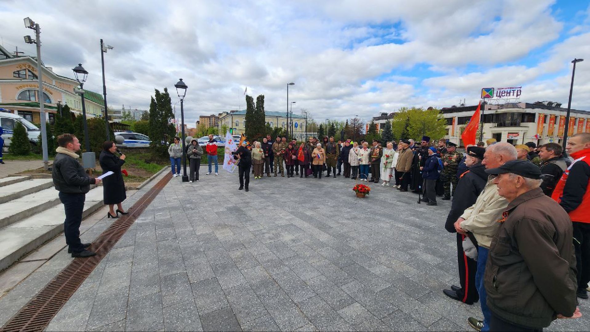 Дмитров, Автомотопробег, День Победы, Вечный огонь,