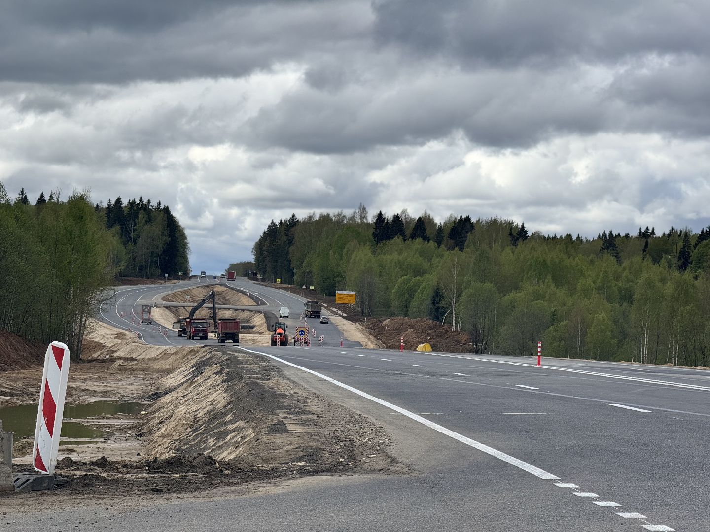 шаховская, м9 балтия,расширение трассы,