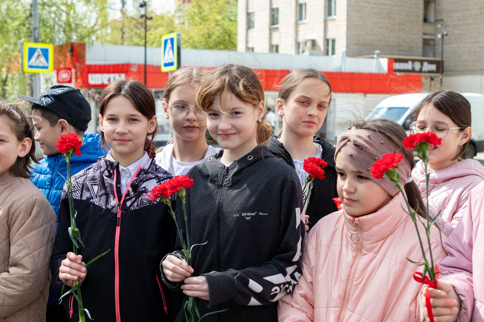 общество, возложение цветов, звезда израненная, гимназия 4 лыткарино, 9 мая, патриотизм,