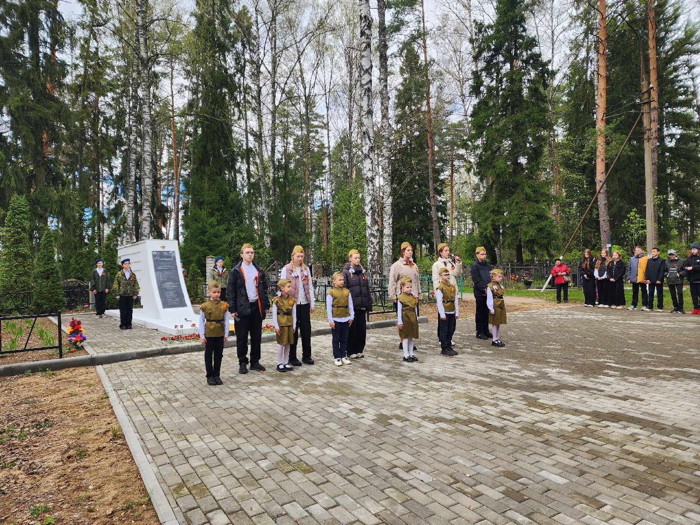 красноармейск, городской округ пушкинский, вахта памяти, почетный караул, 80 - летие победы,