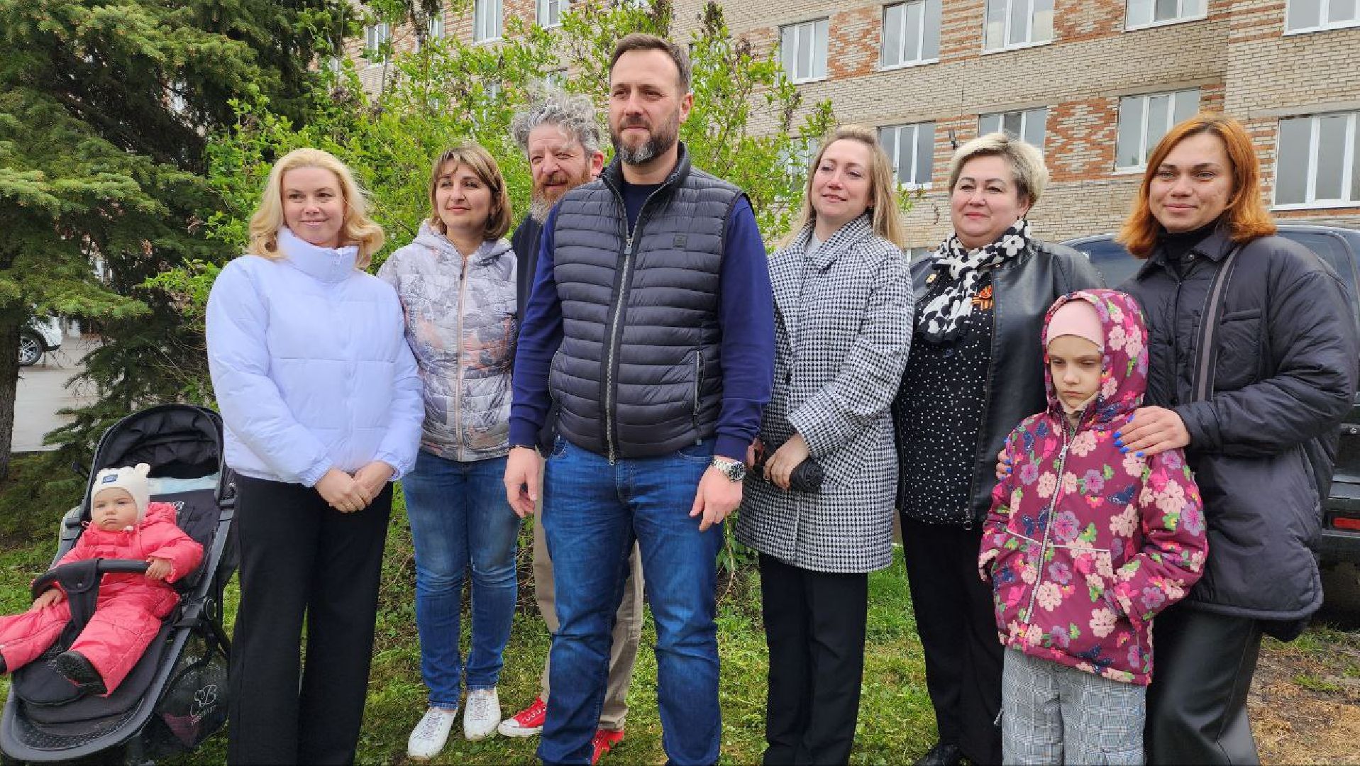 Дмитров, Дмитровская больница, Дом рождения,Аллея многодетных семей,