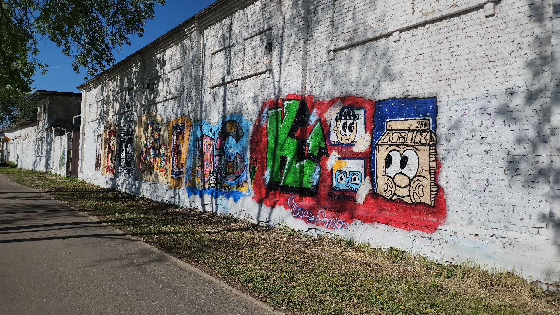 Егорьевск, Подмосковье, Московская область, мурал,