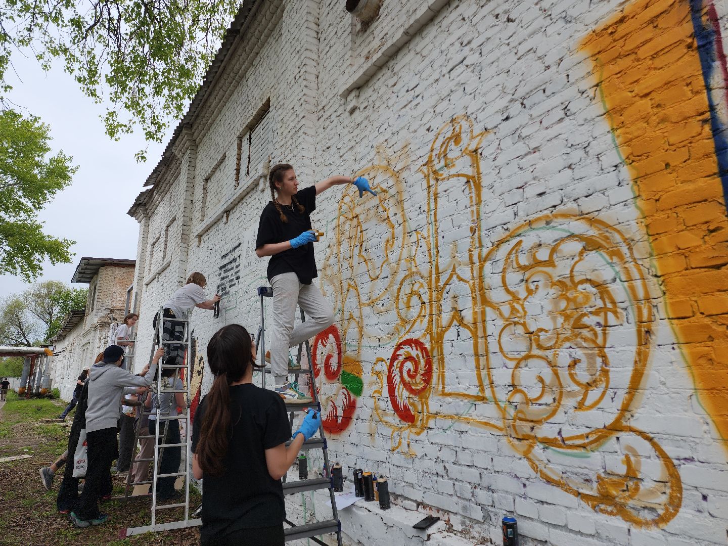 Егорьевск, Подмосковье, Московская область, мурал,