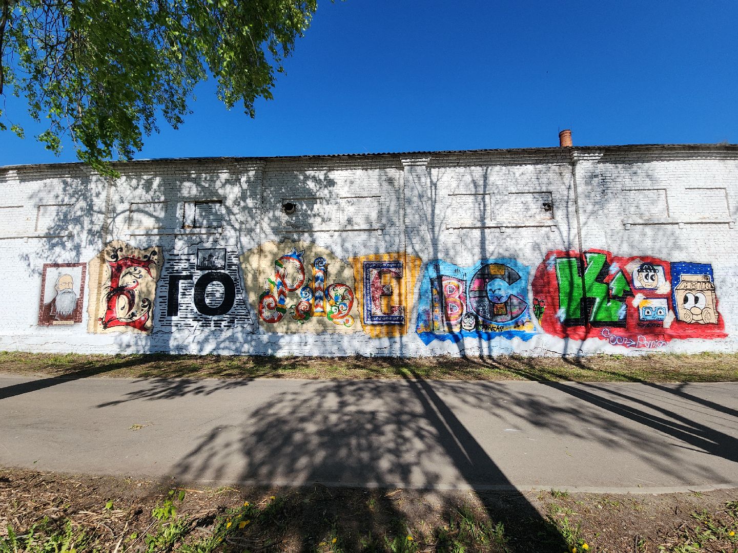 Егорьевск, Подмосковье, Московская область, мурал,