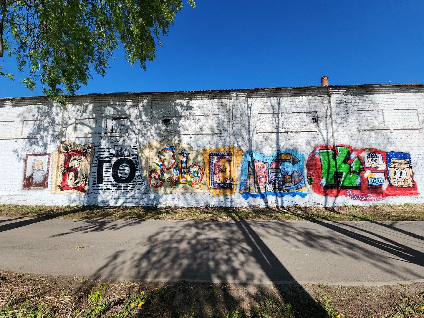 Егорьевск, Подмосковье, Московская область, мурал,